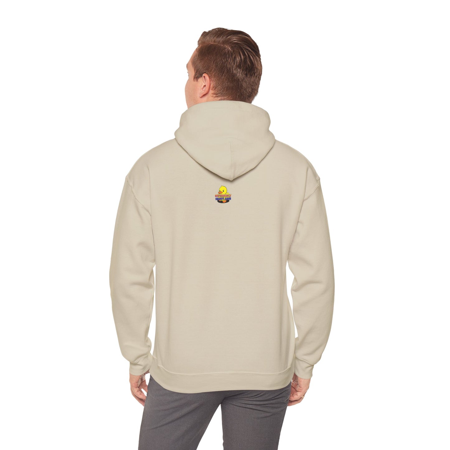 Duck Hooded Sweatshirt Printify