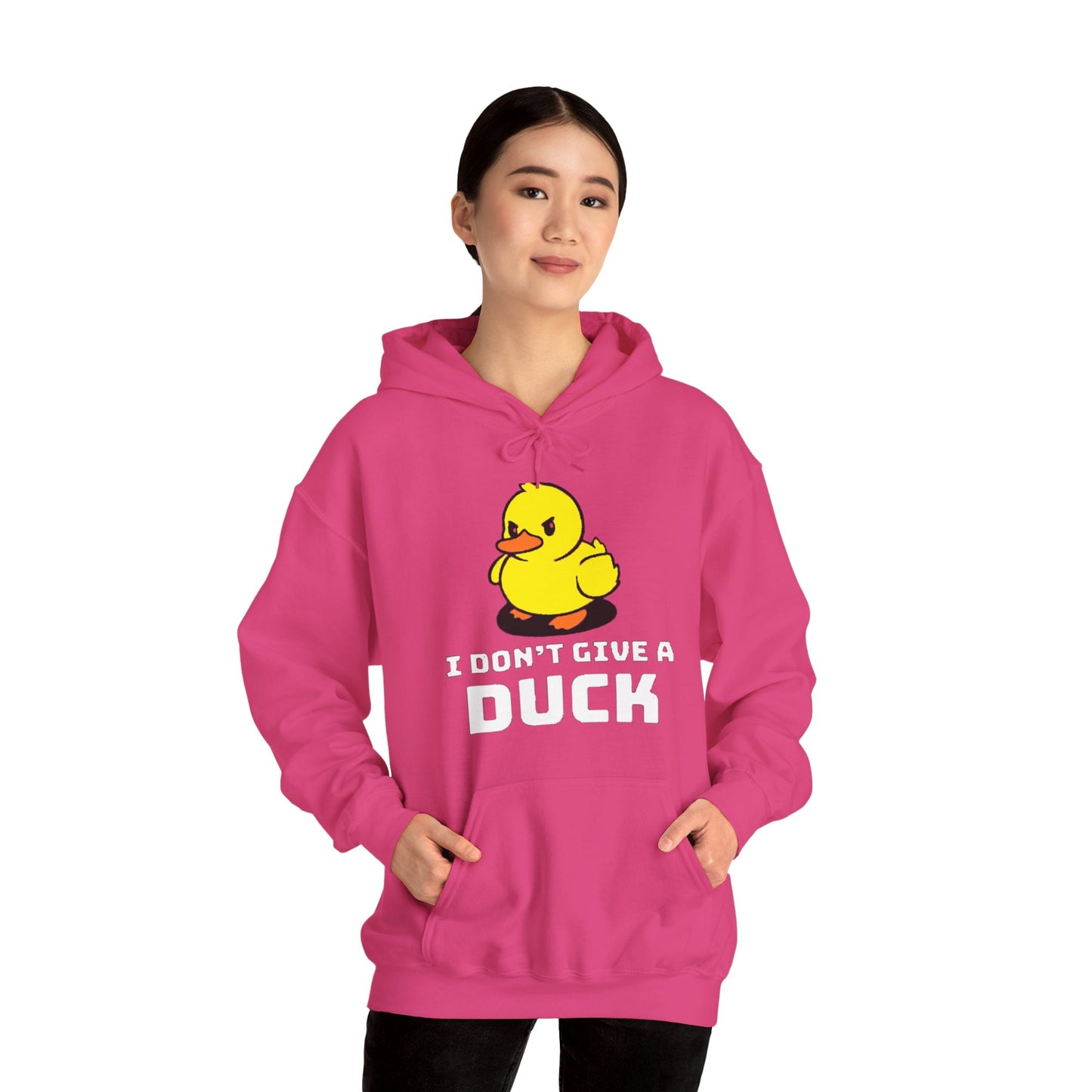 Duck Hooded Sweatshirt Printify