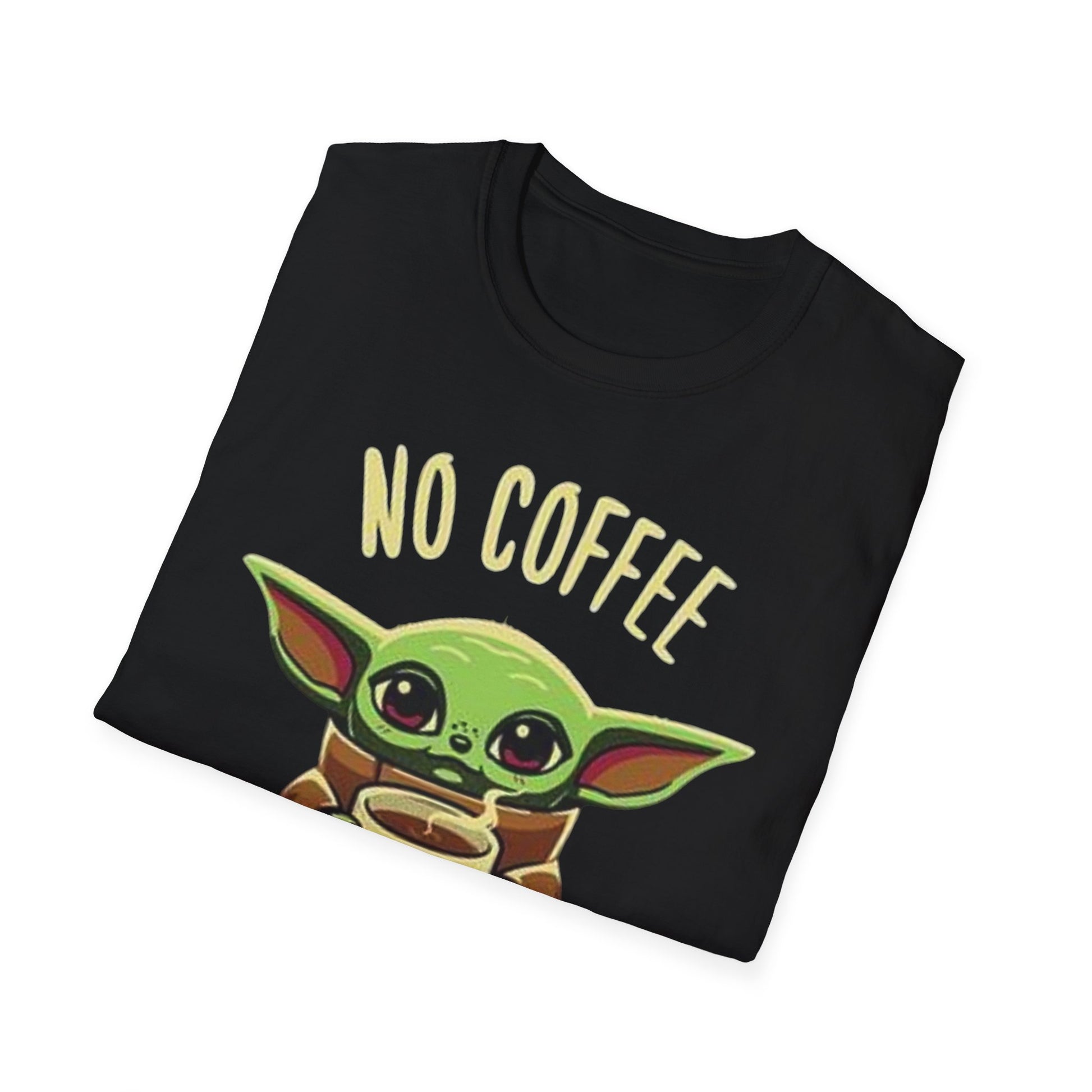 No Coffee T-Shirt Printify