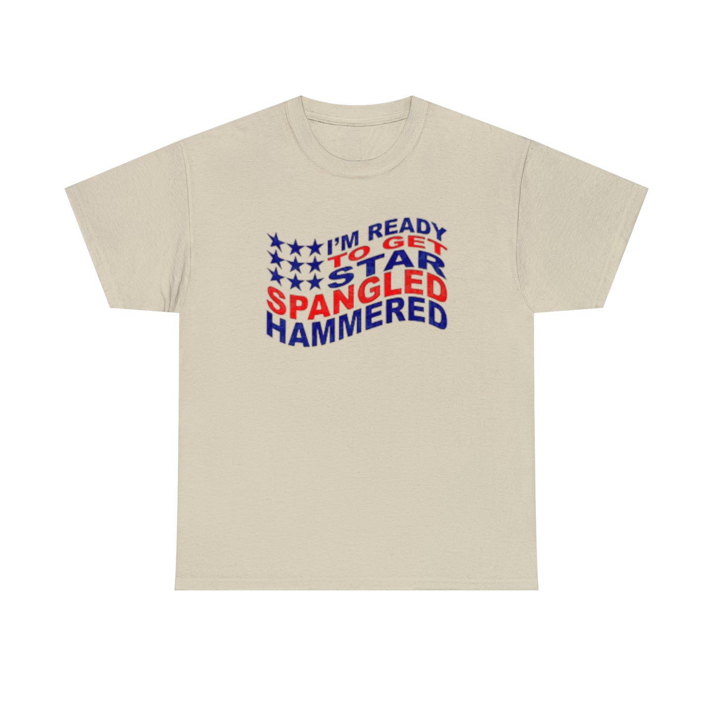 Star-Spangled Hammered Tee