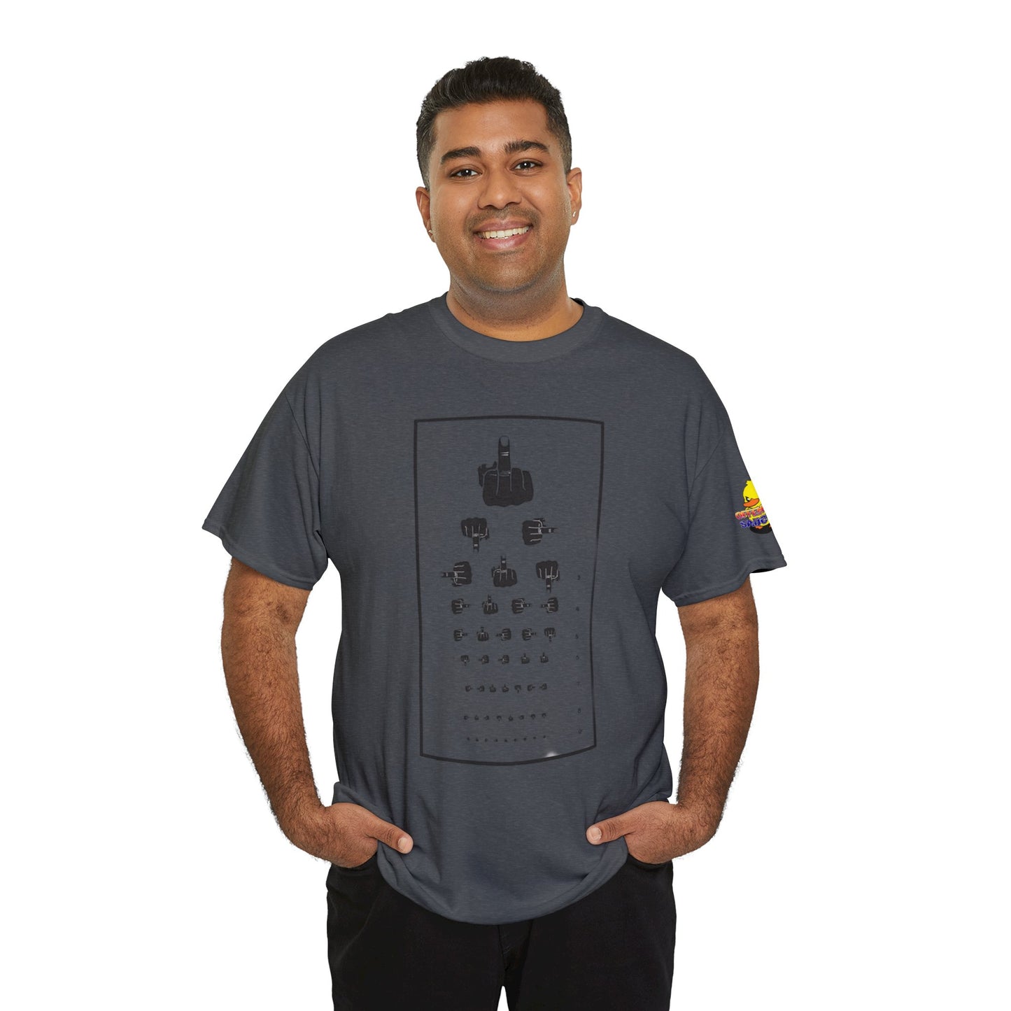 Eye Chart Tee Printify