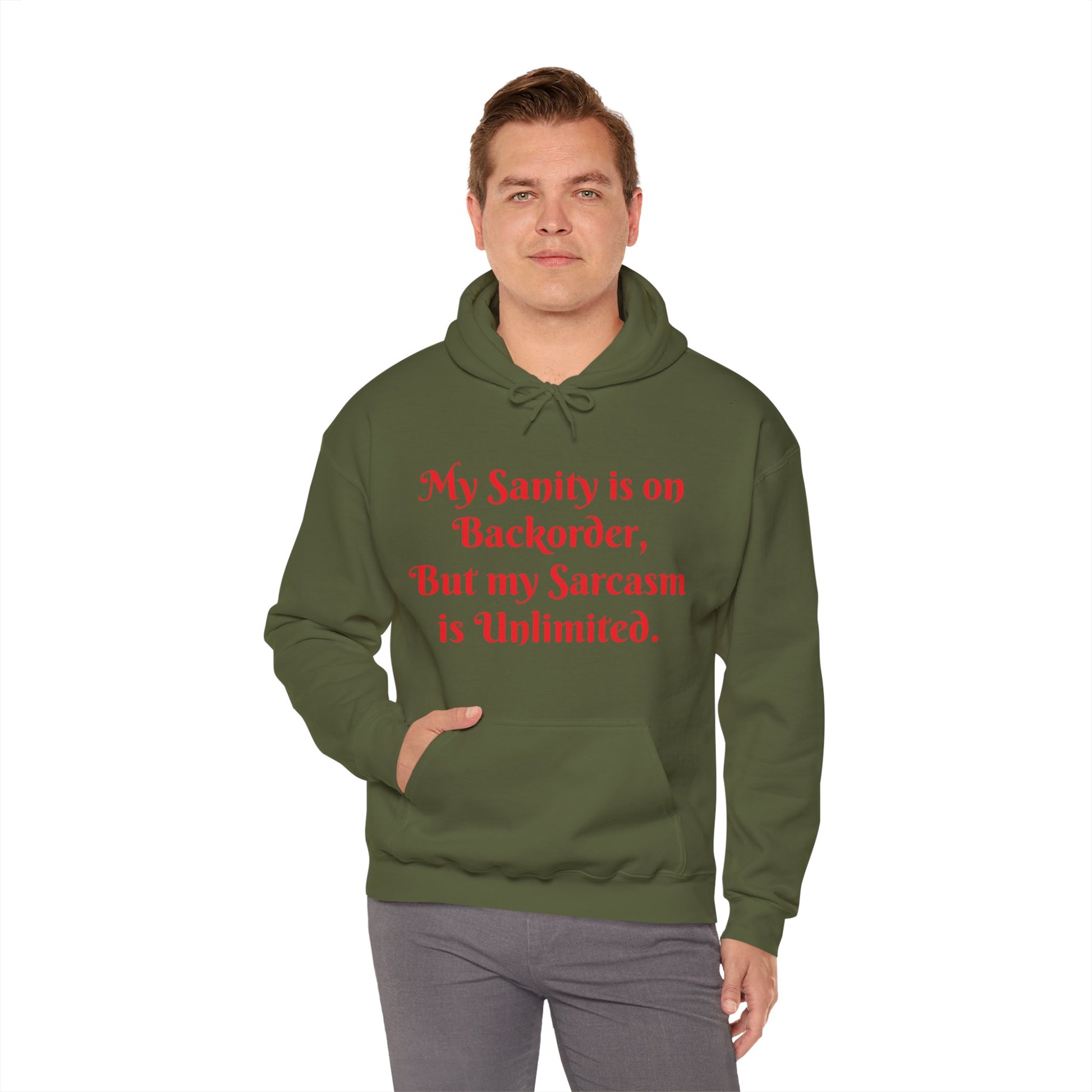 Sarcasm Hoodie Sweatshirt Printify