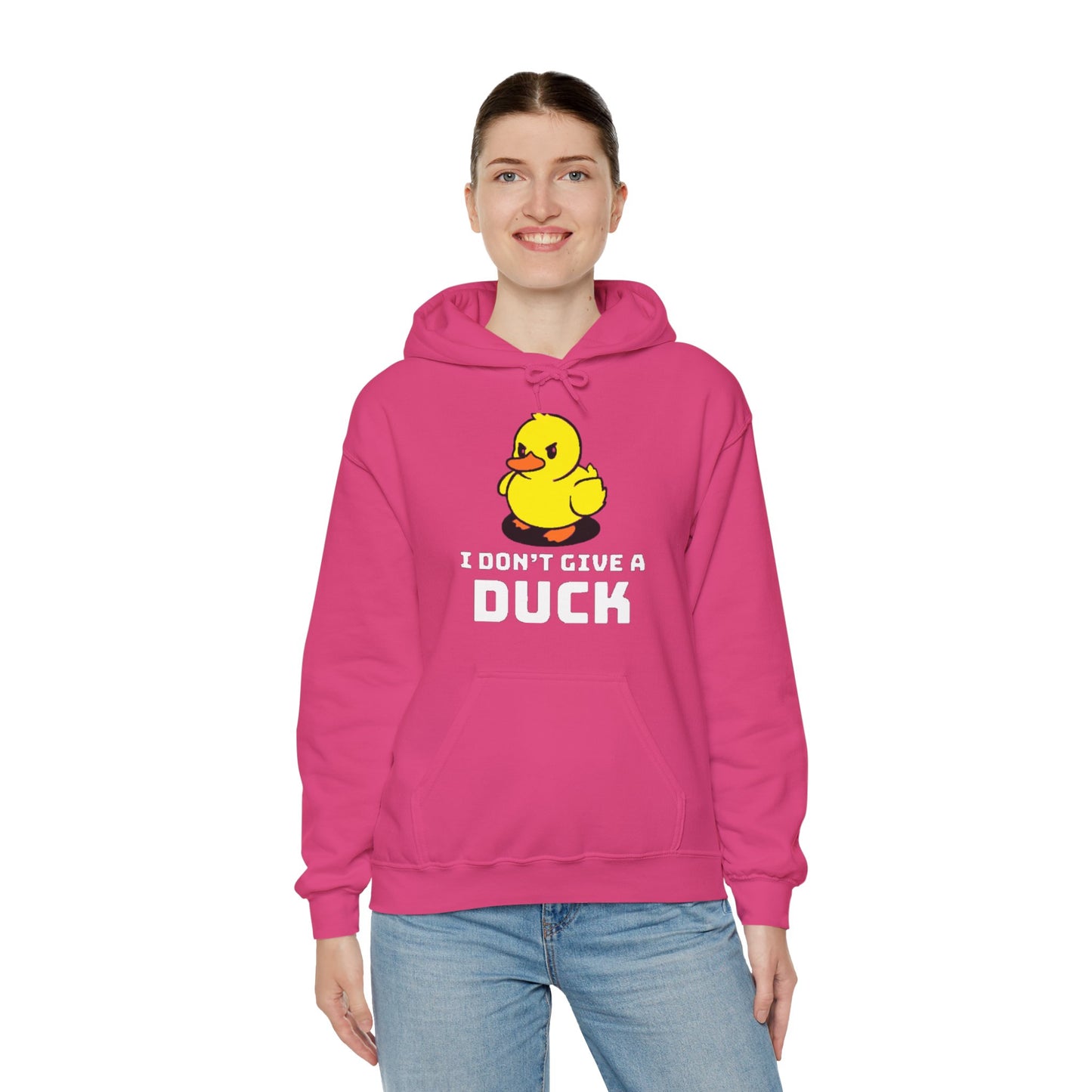 Duck Hooded Sweatshirt Printify