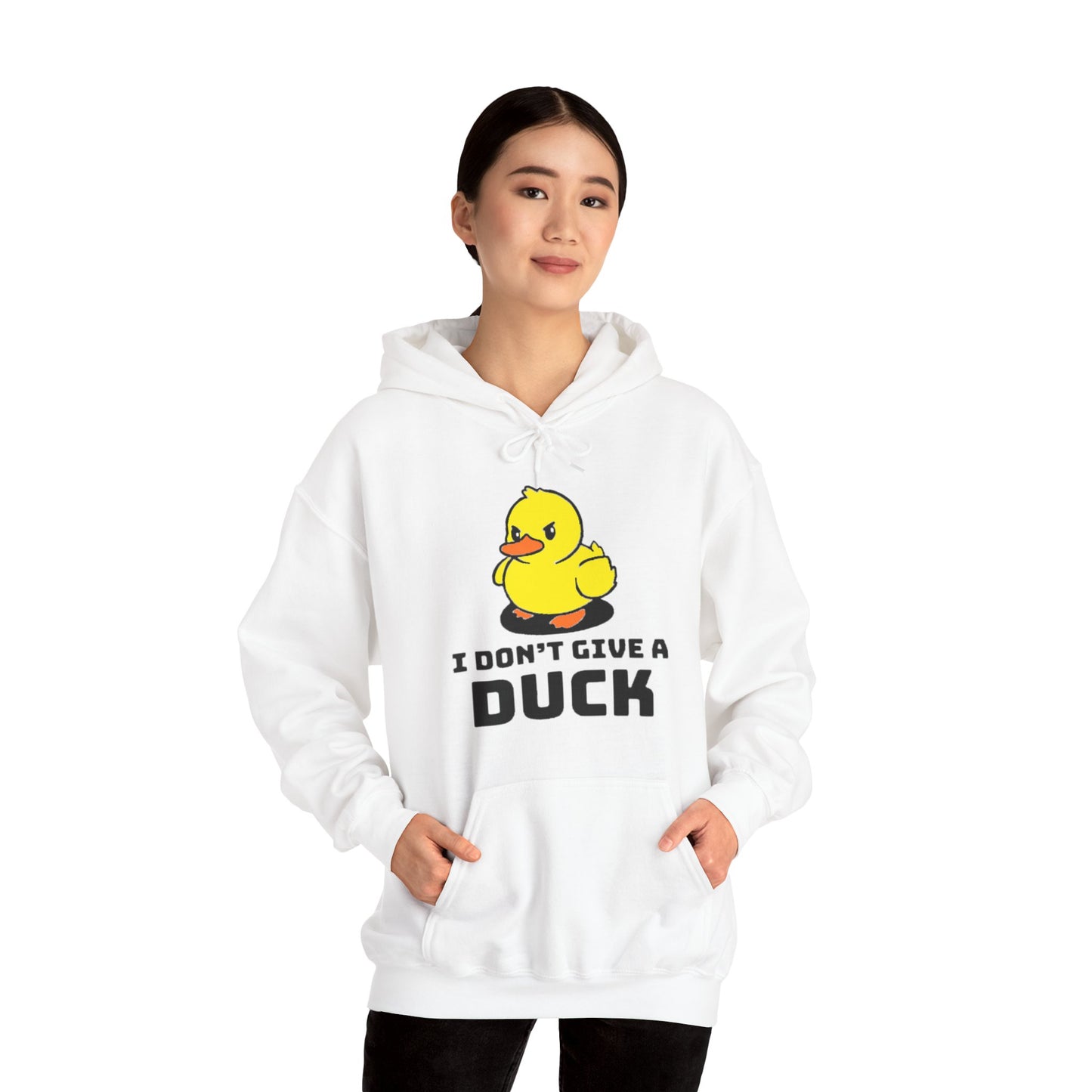 Duck Hooded Sweatshirt Printify