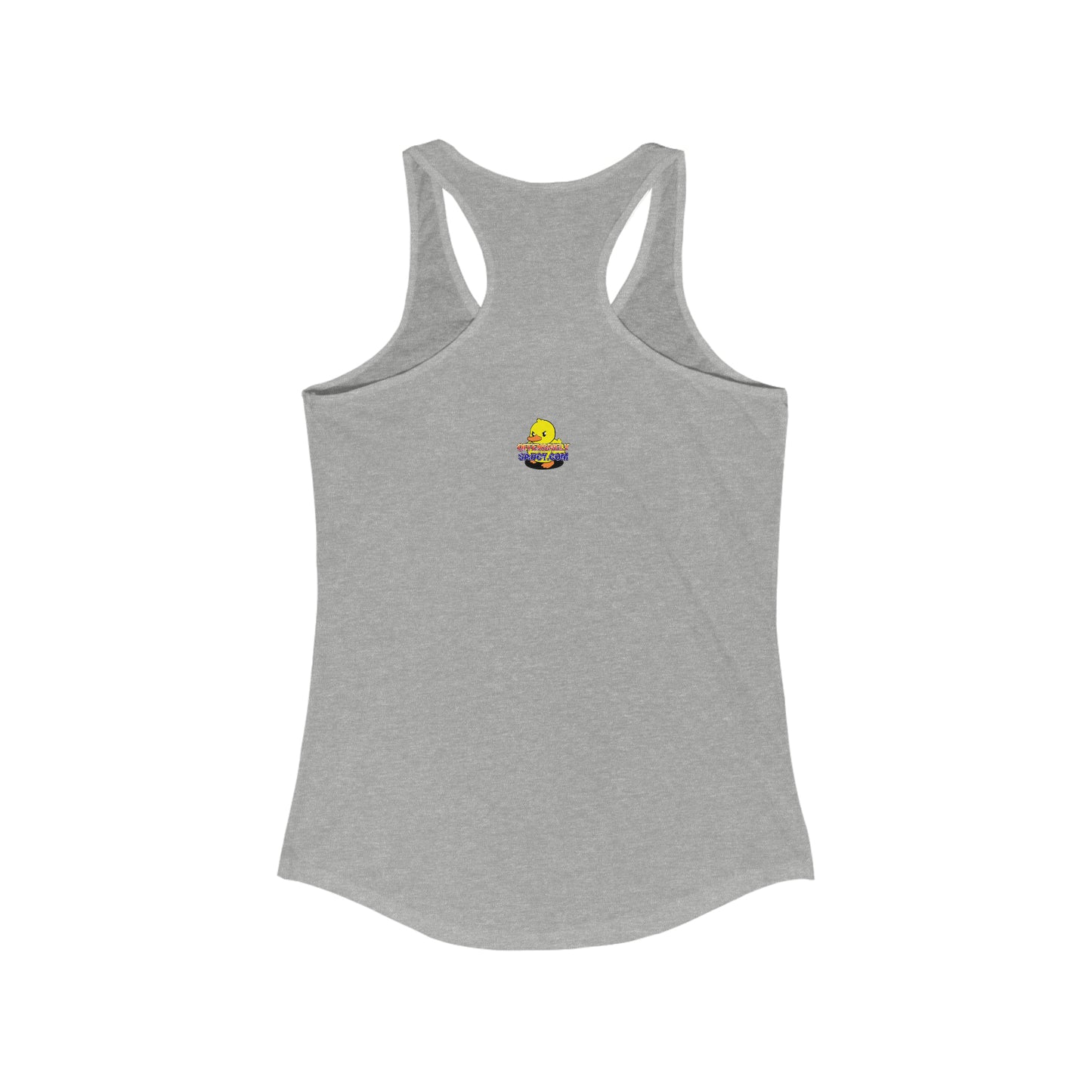 Curvy Racerback Tank Printify