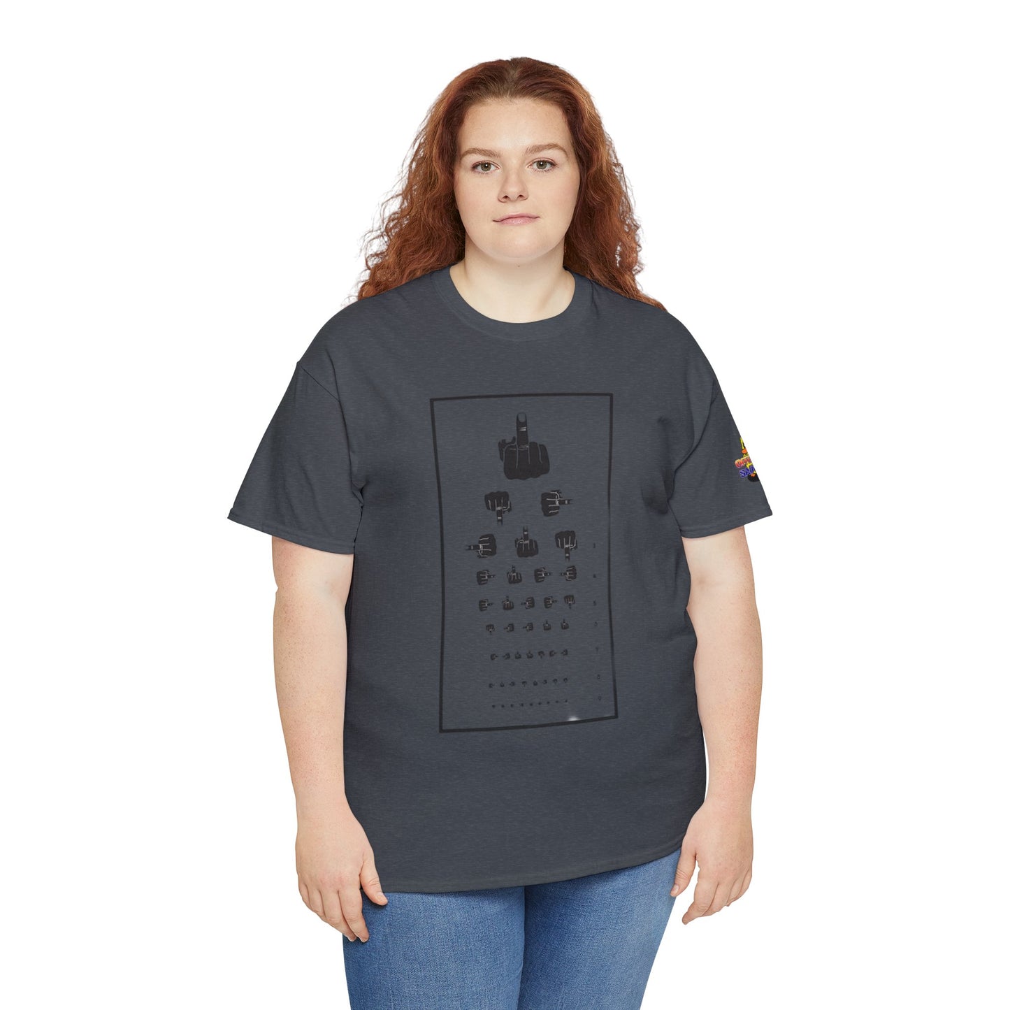 Eye Chart Tee Printify