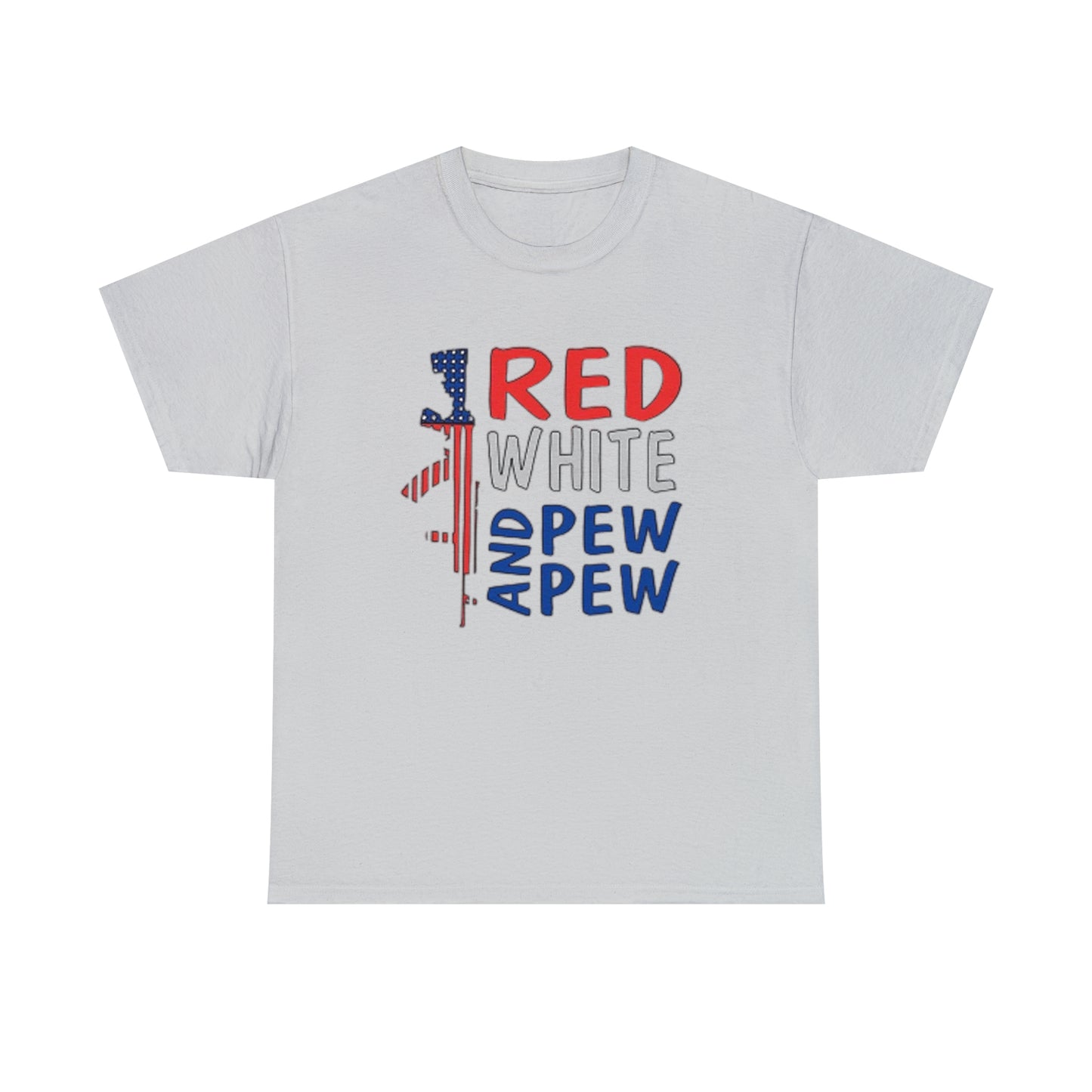 Red, White, and Pew Pew Pew Tee