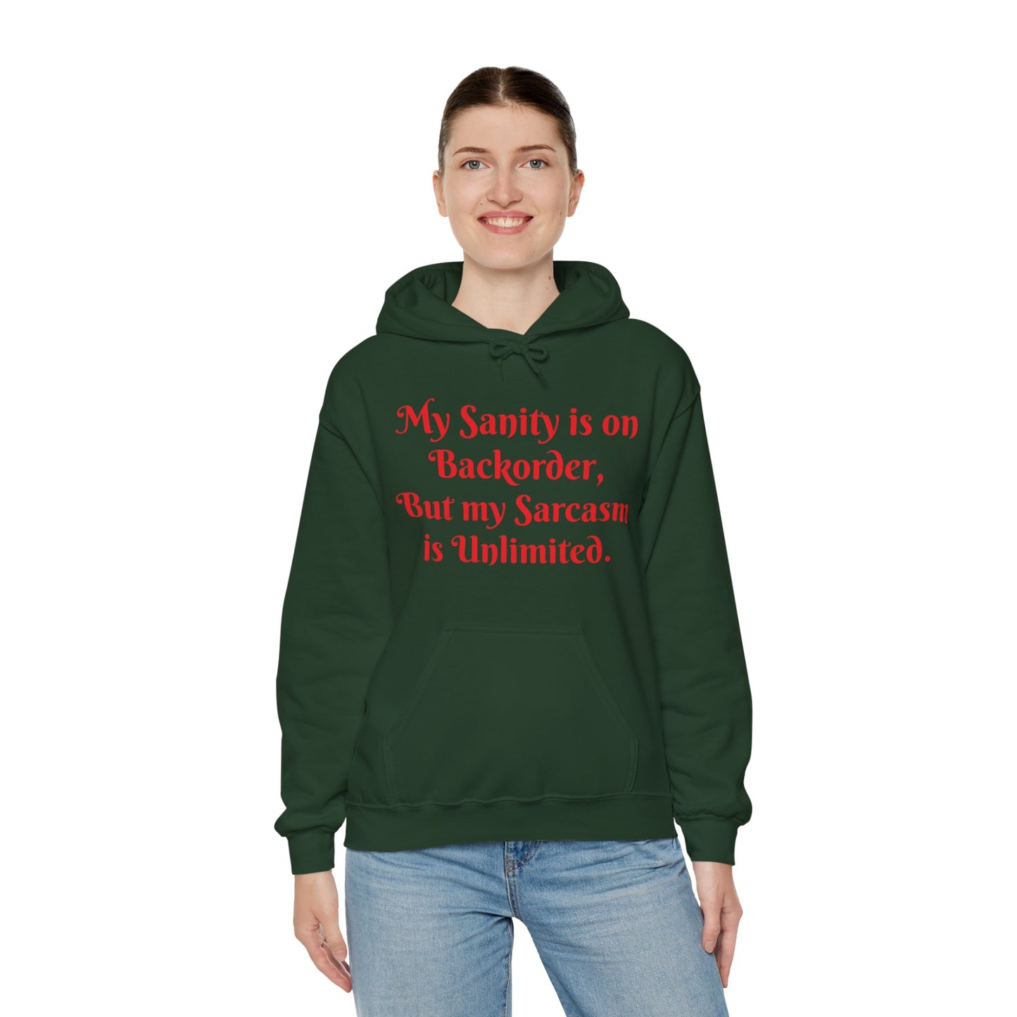 Sarcasm Hoodie Sweatshirt Printify