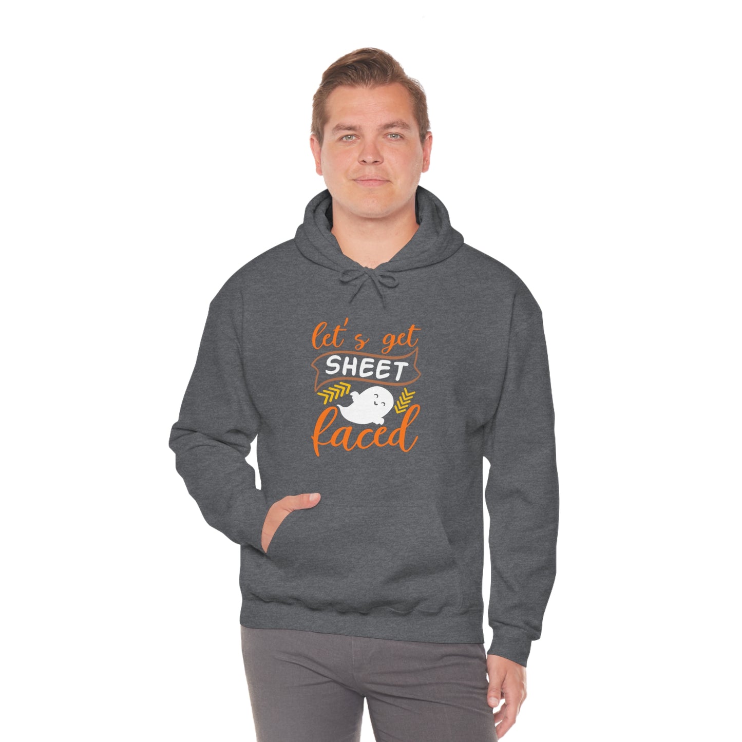 Let's Get Sheet Faced Hooded Sweatshirt