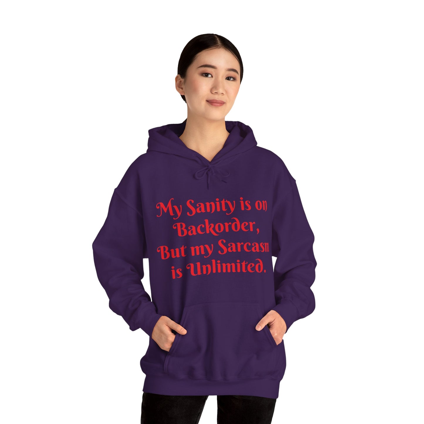 Sarcasm Hoodie Sweatshirt Printify