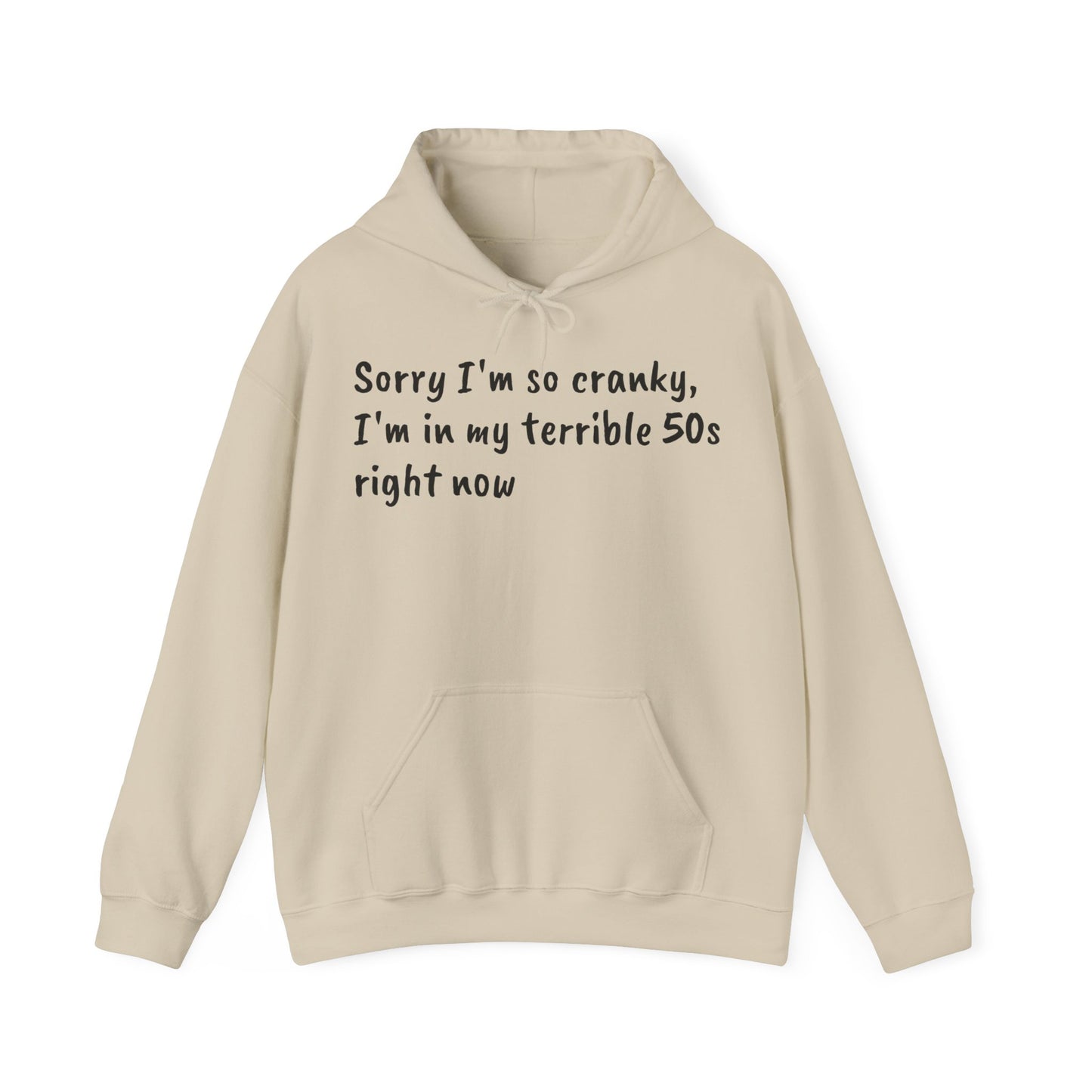 Terrible 50s Hooded Sweatshirt Printify