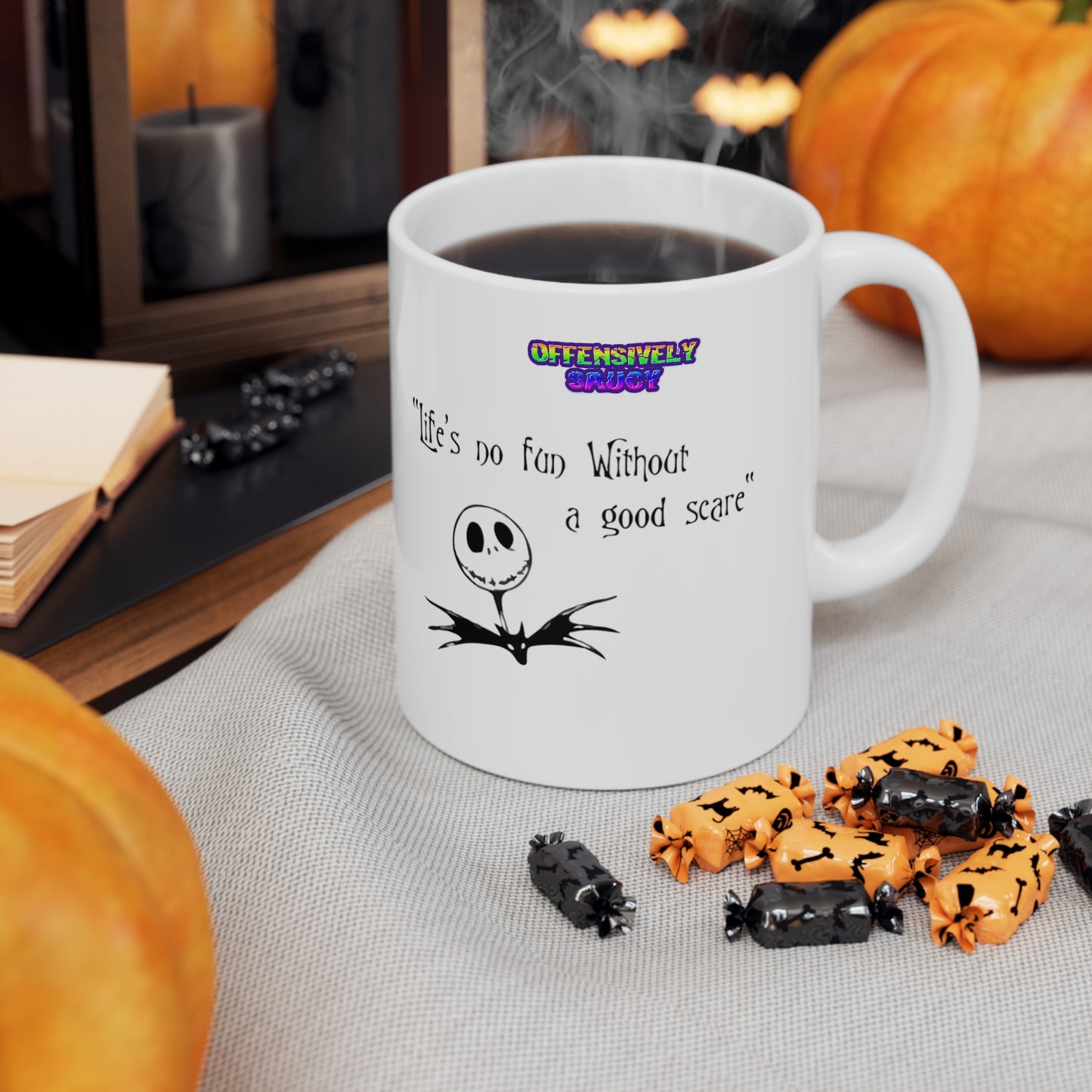 Nightmare Before Coffee 11oz Printify