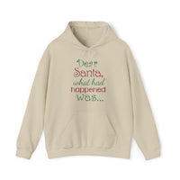 Dear Santa ™ Hooded Sweatshirt Printify