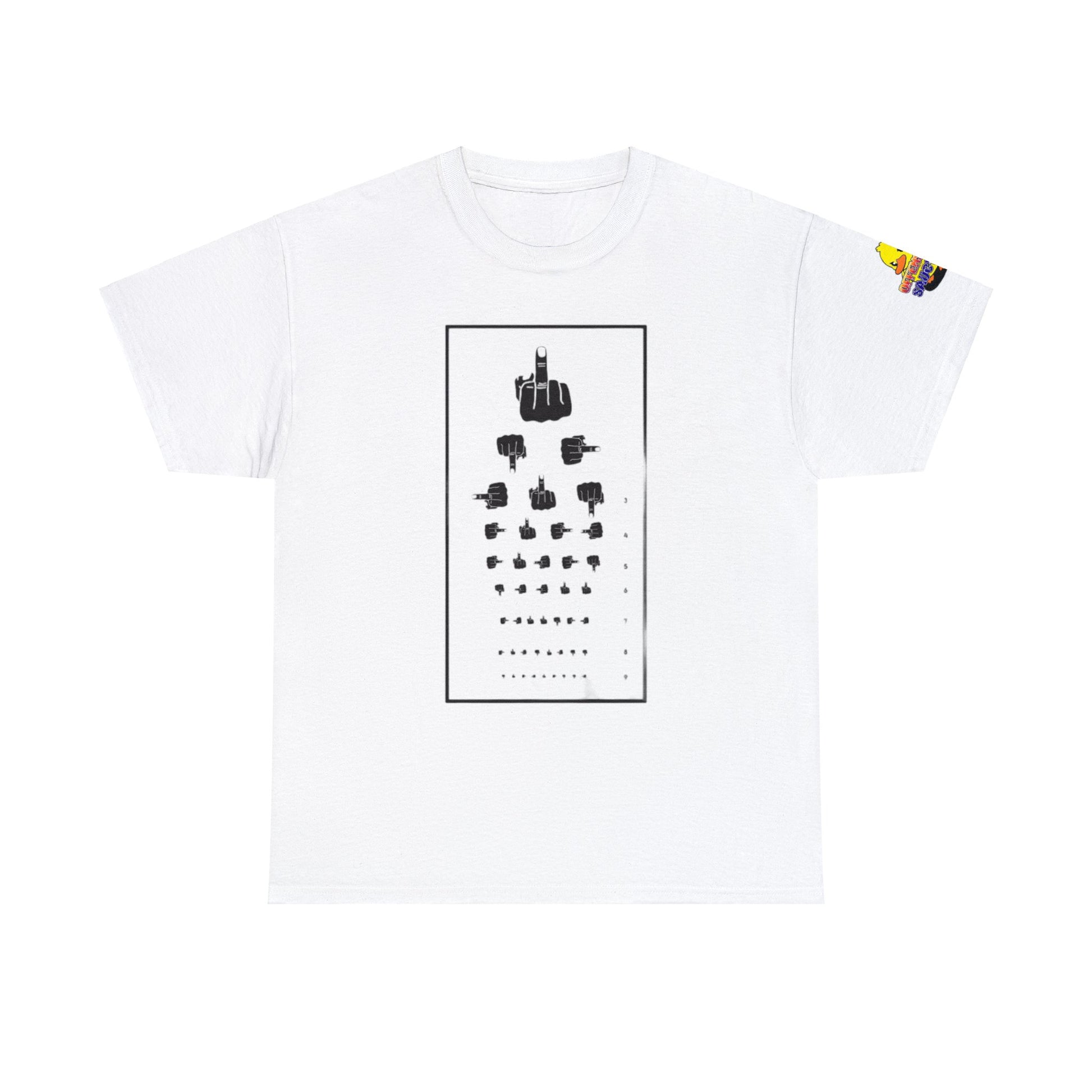 Eye Chart Tee Printify