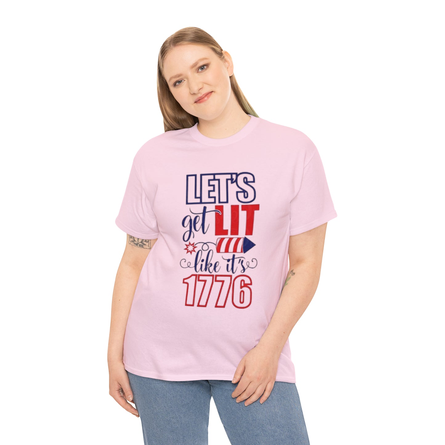 Lit like 1776 Tee