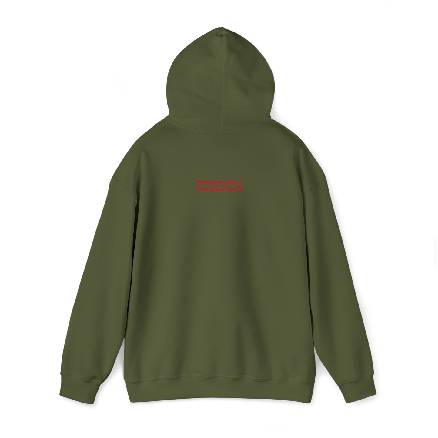 Finger Hooded Sweatshirt Printify