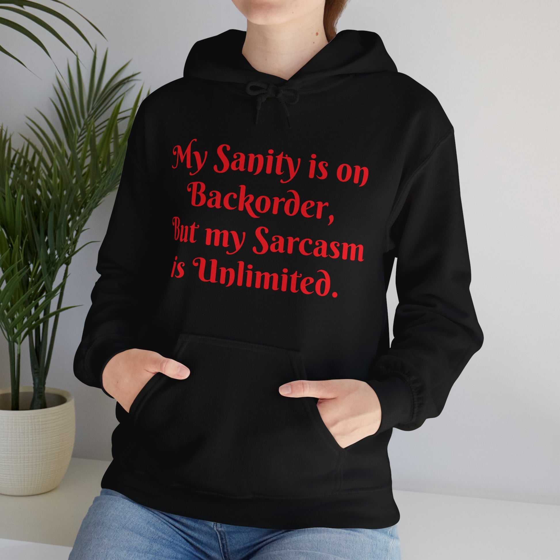 Sarcasm Hoodie Sweatshirt Printify