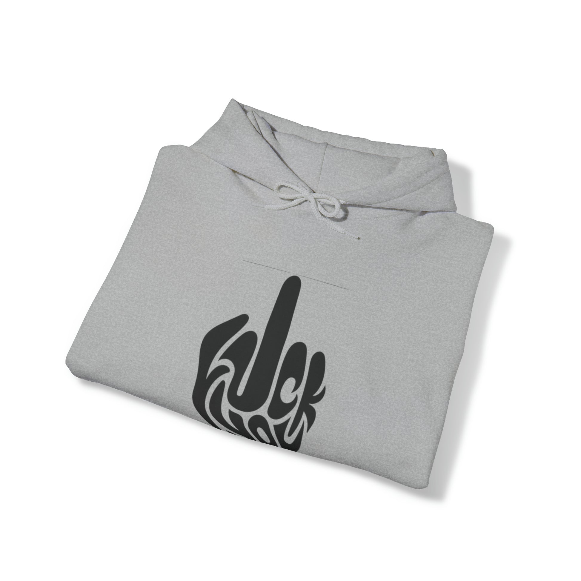 Finger Hooded Sweatshirt Printify