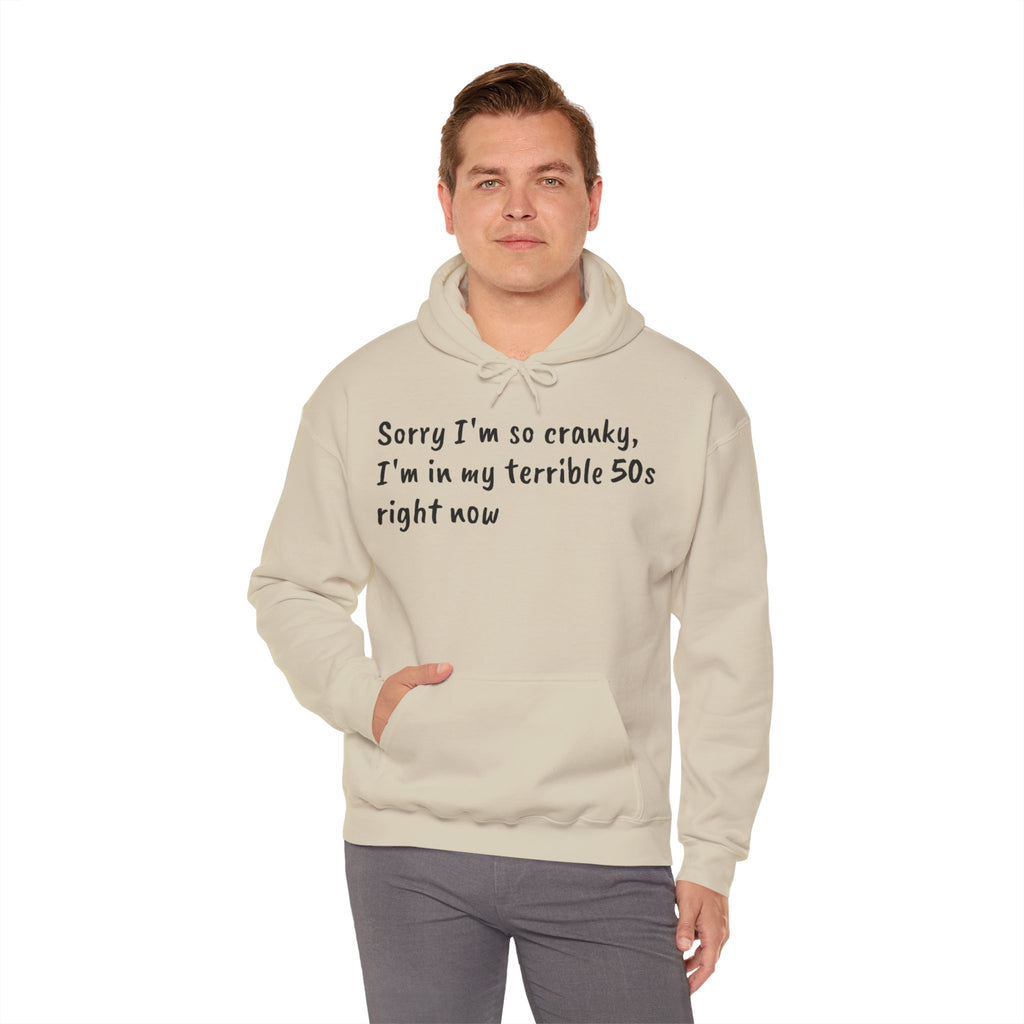 Terrible 50s Hooded Sweatshirt Printify