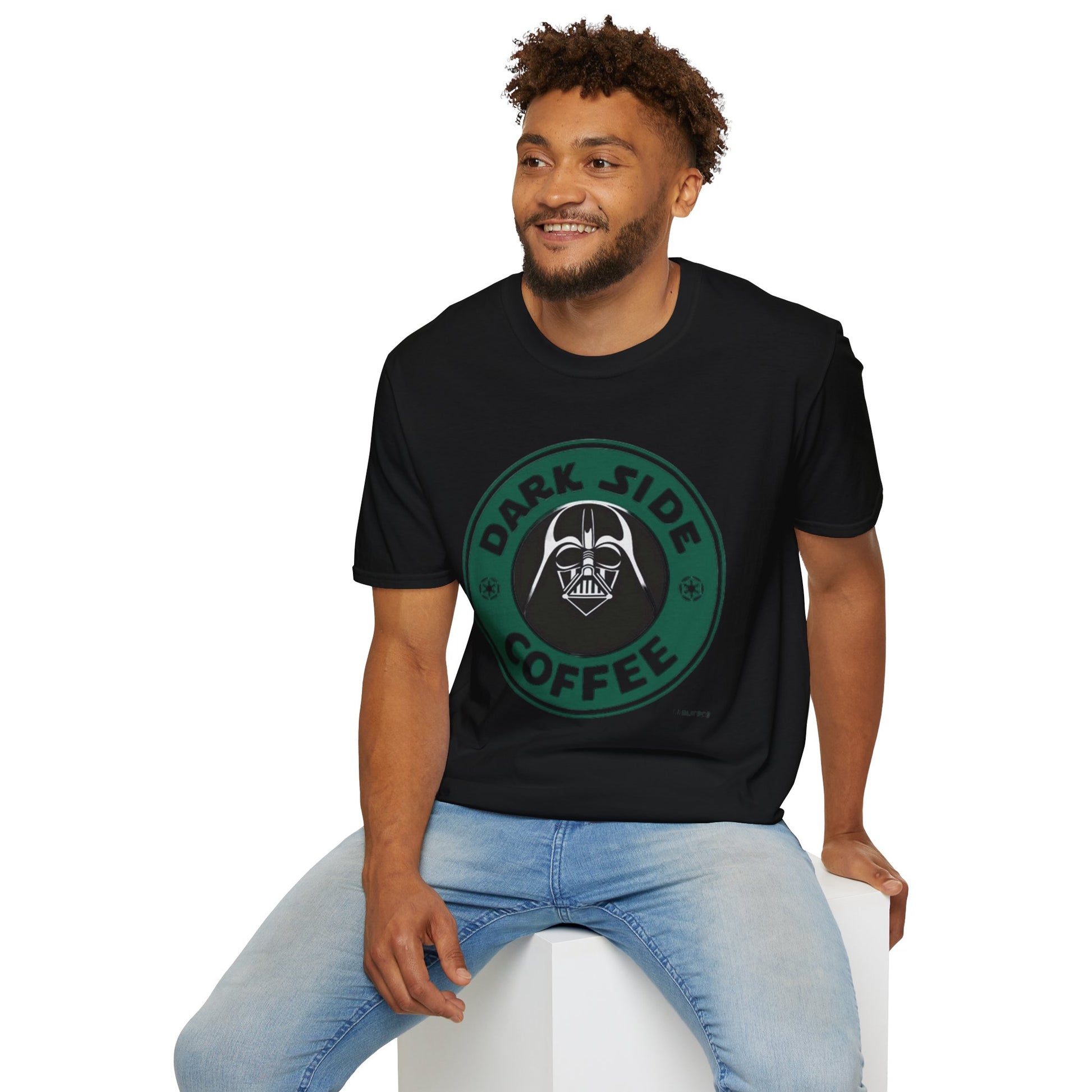 Darkside coffee T-Shirt Printify