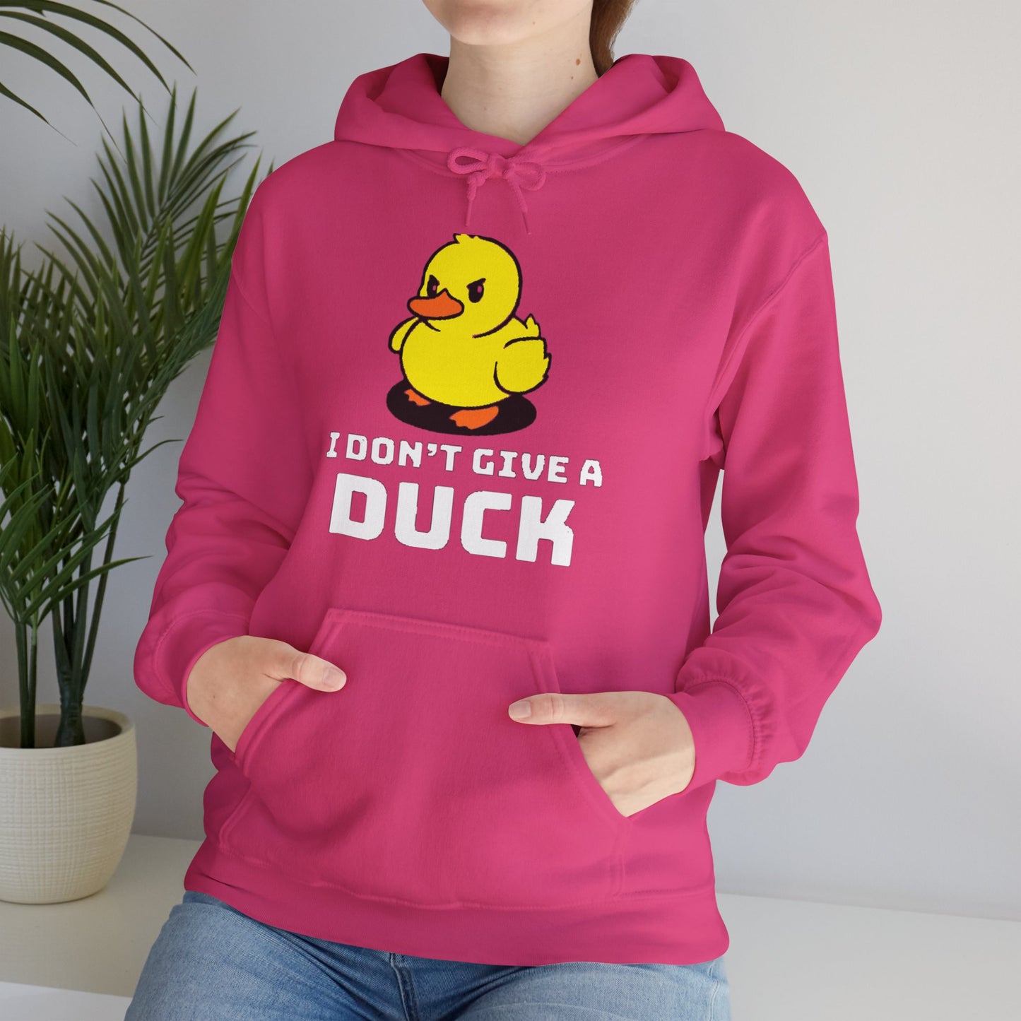 Duck Hooded Sweatshirt Printify