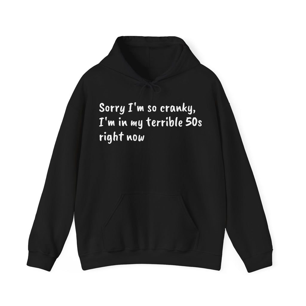 Terrible 50s Hooded Sweatshirt Printify