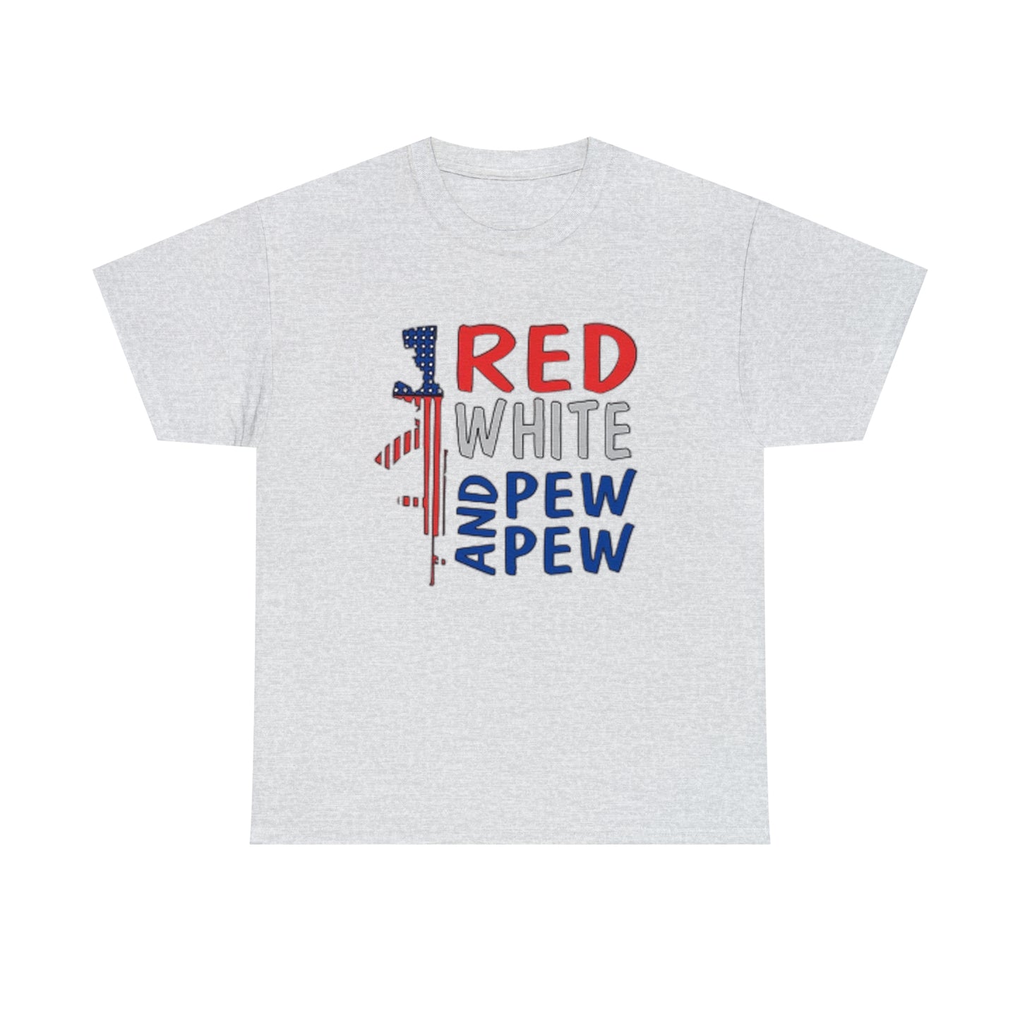 Red, White, and Pew Pew Pew Tee