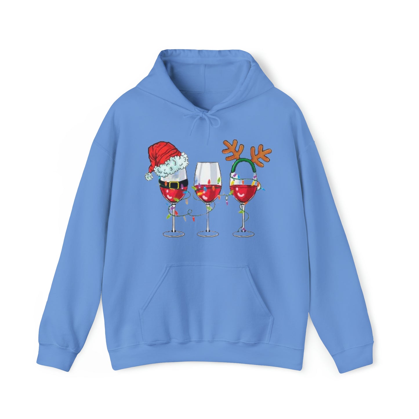 Wine Glasses™ Hooded Sweatshirt Printify