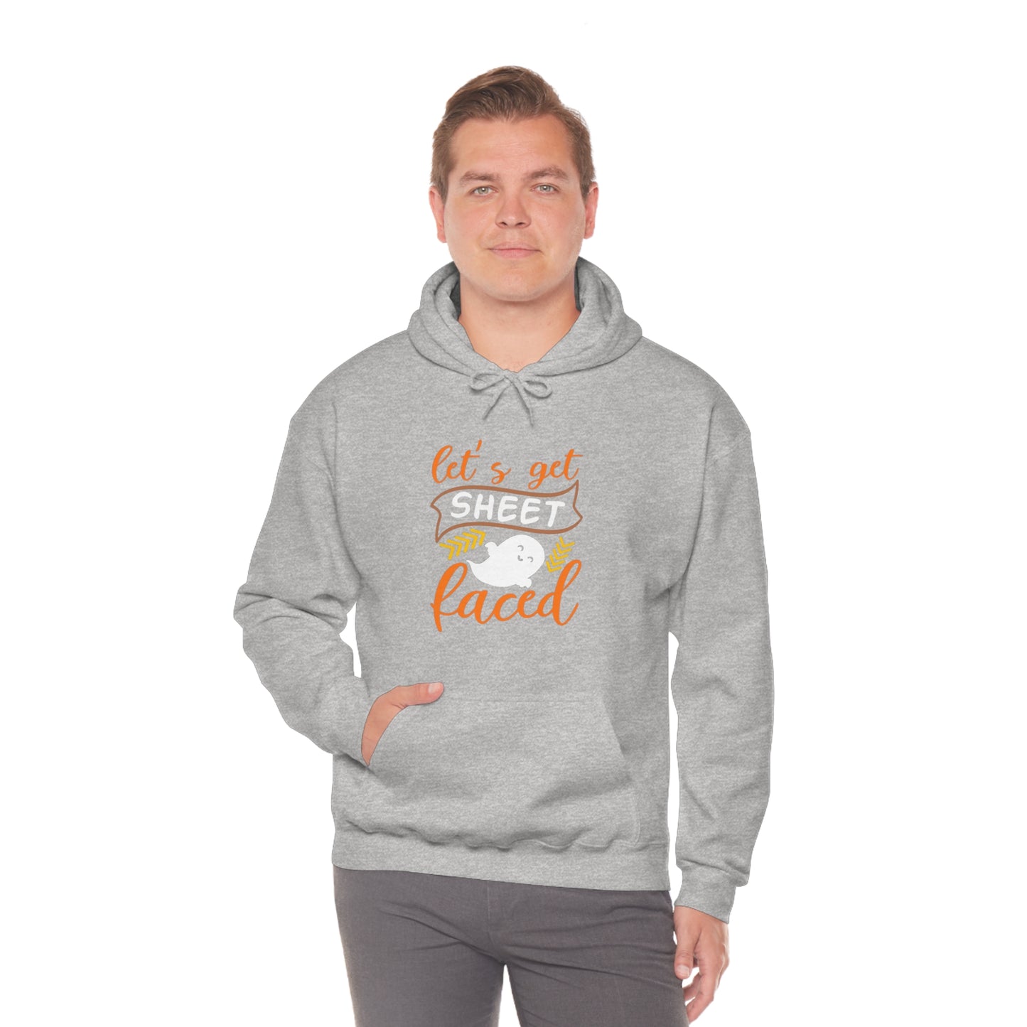 Let's Get Sheet Faced Hooded Sweatshirt