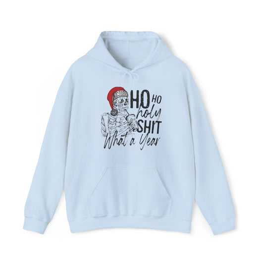 What a year Hooded Sweatshirt Printify