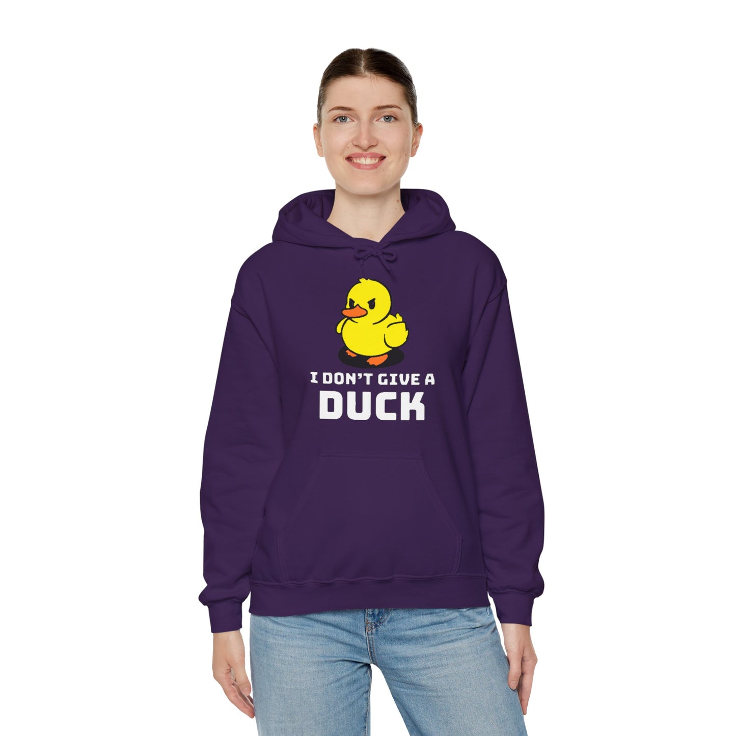 Duck Hooded Sweatshirt Printify