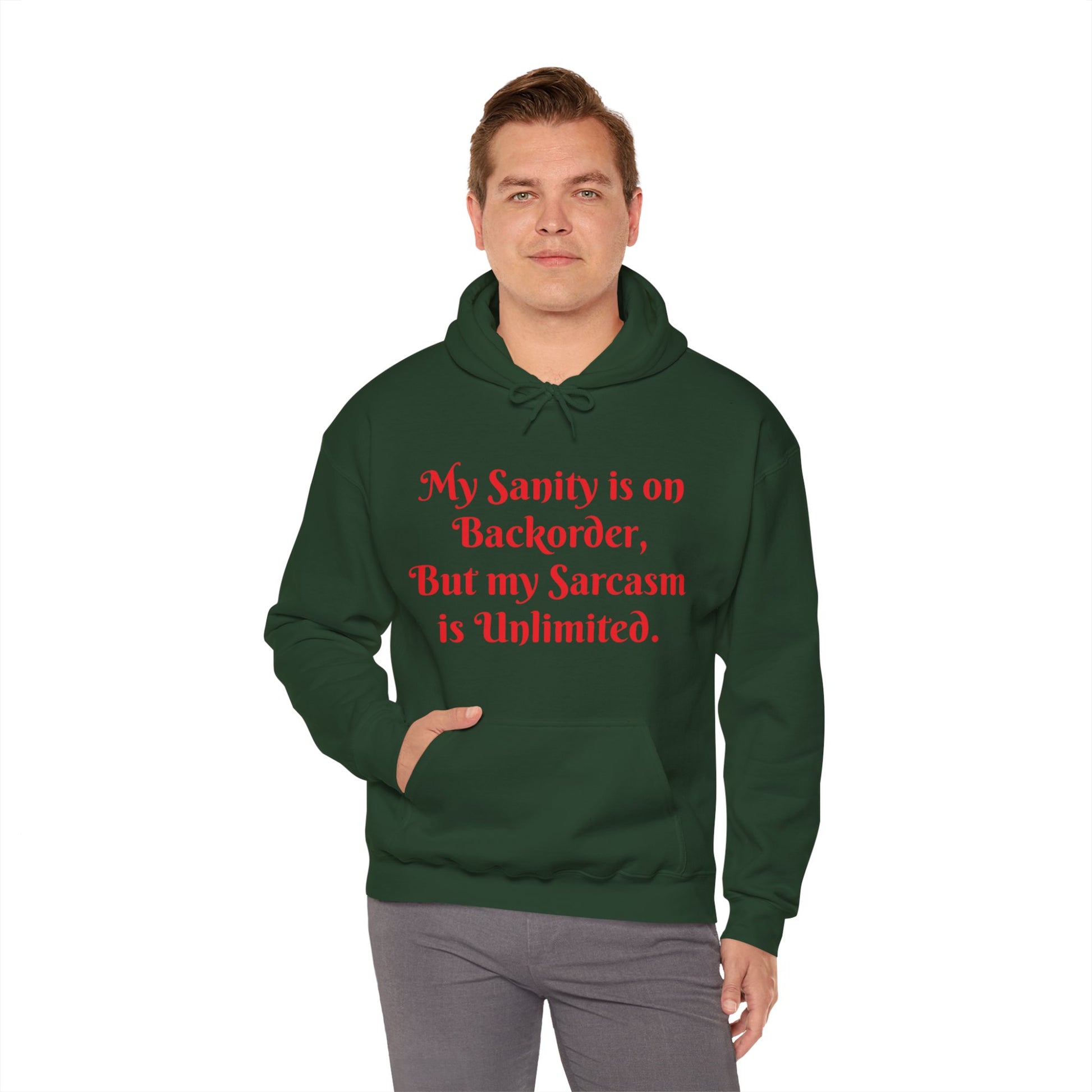 Sarcasm Hoodie Sweatshirt Printify