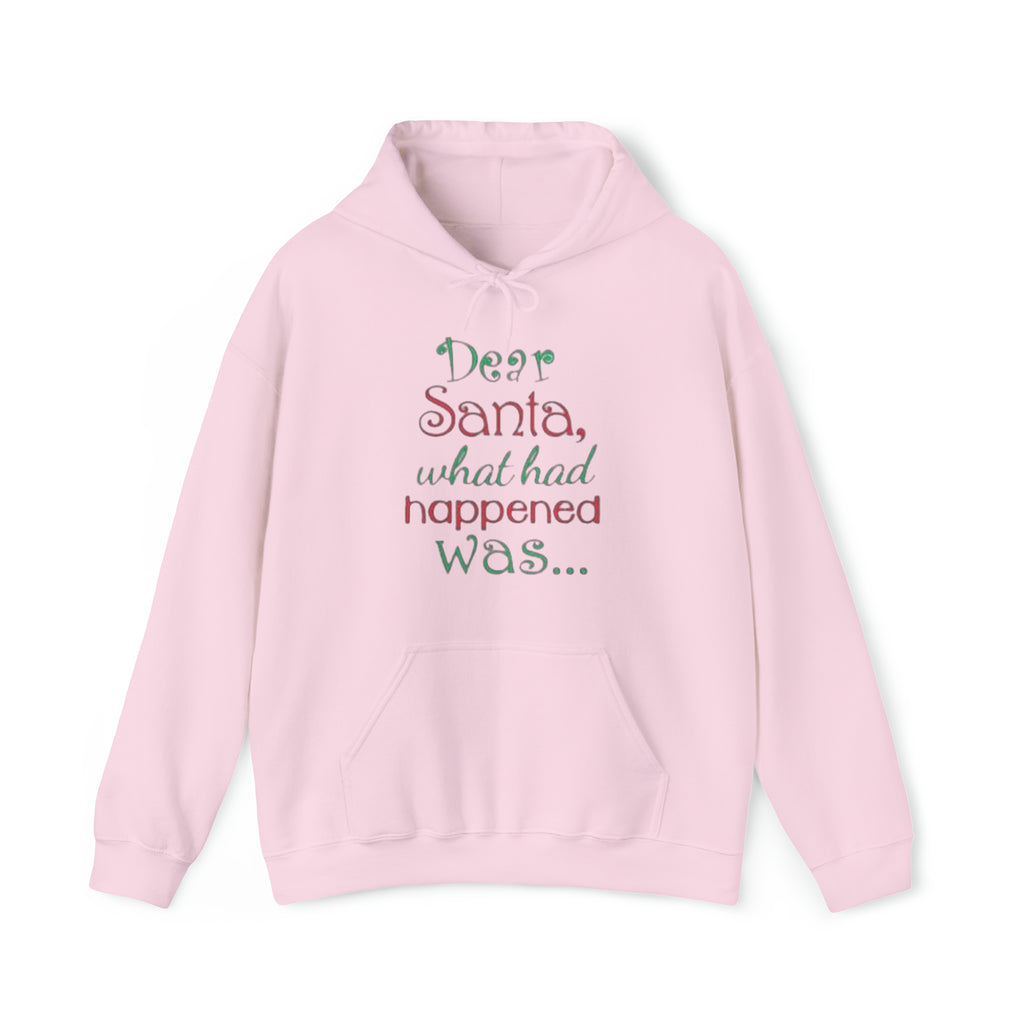 Dear Santa ™ Hooded Sweatshirt Printify