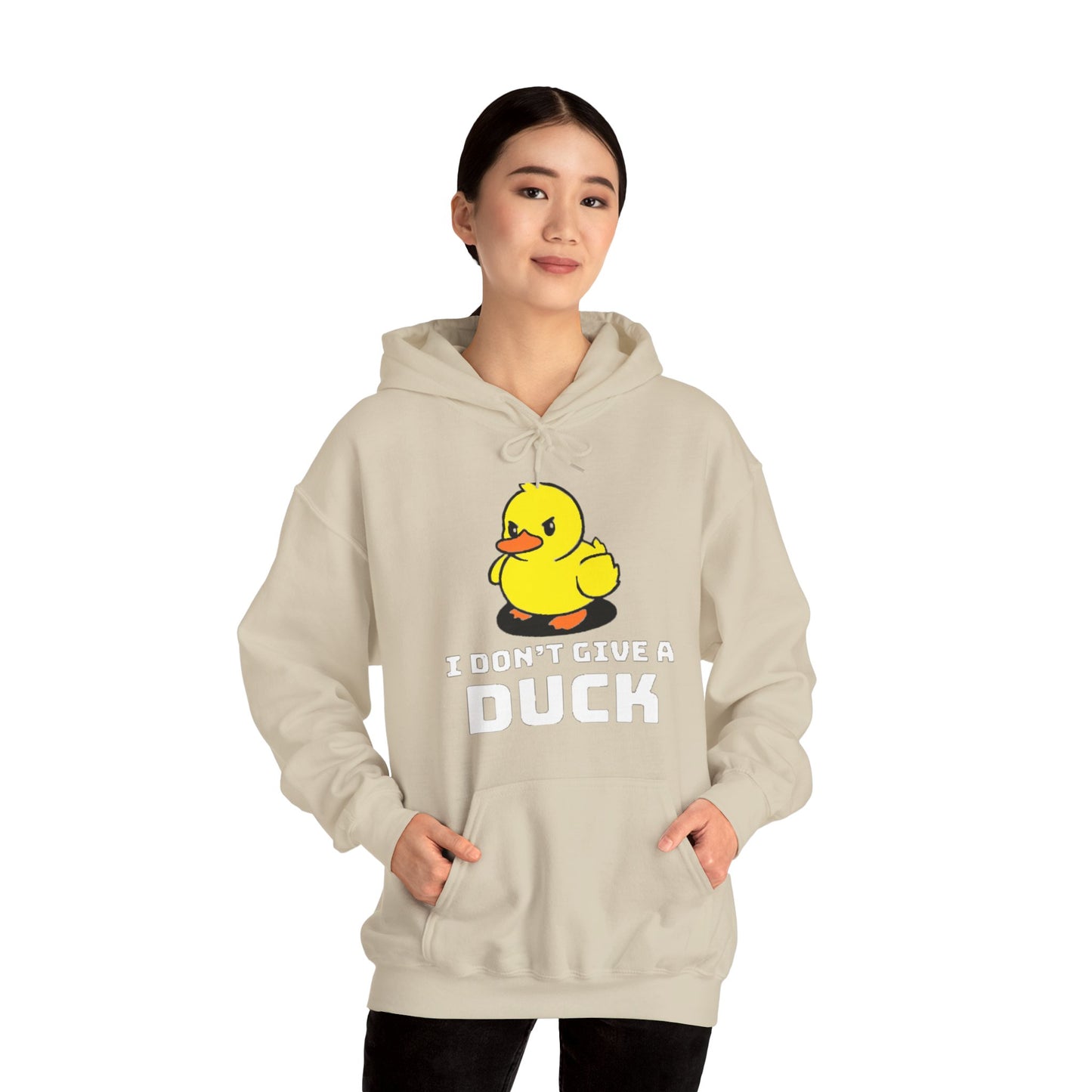 Duck Hooded Sweatshirt Printify