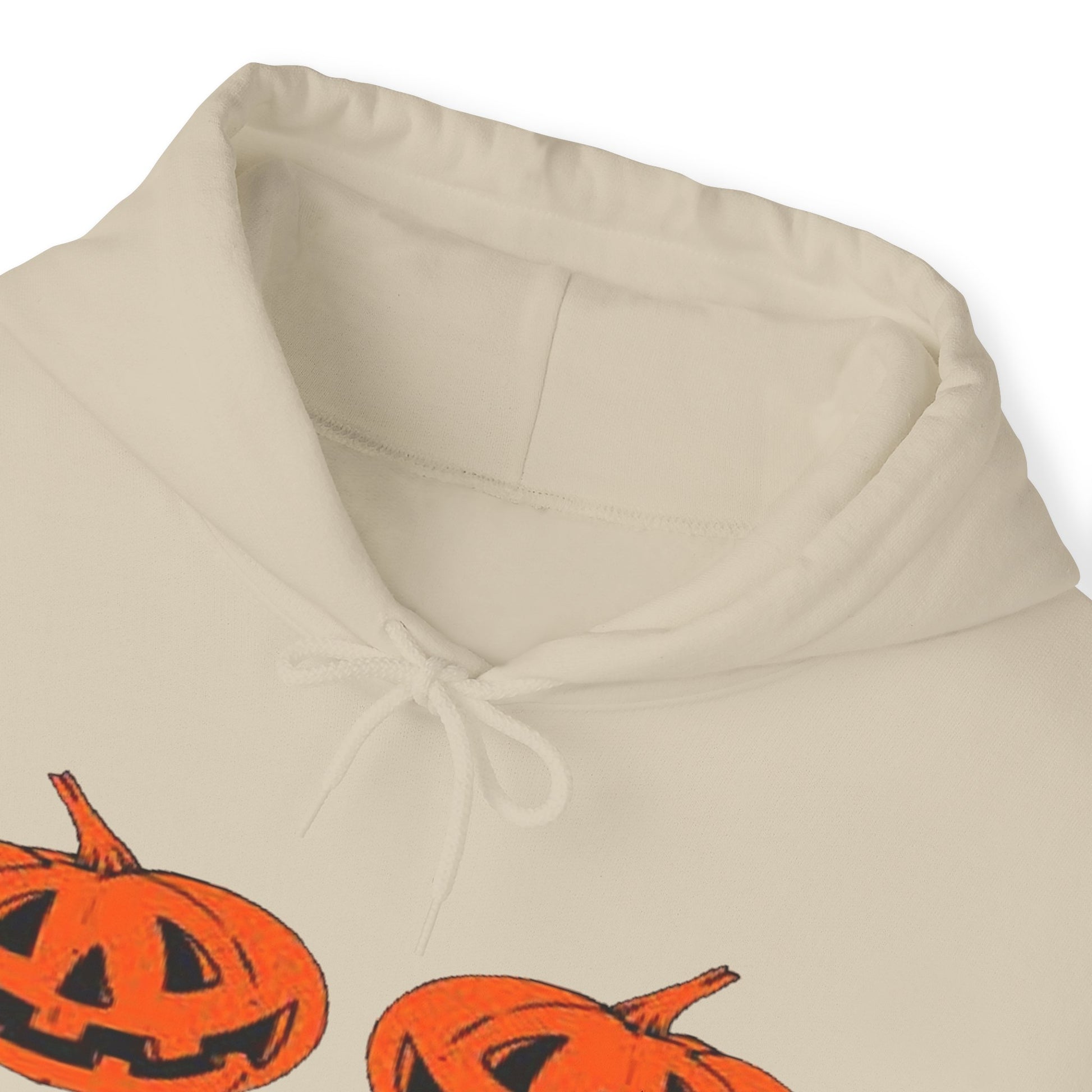 Stop Staring at My Pumpkins Hooded Sweatshirt Printify