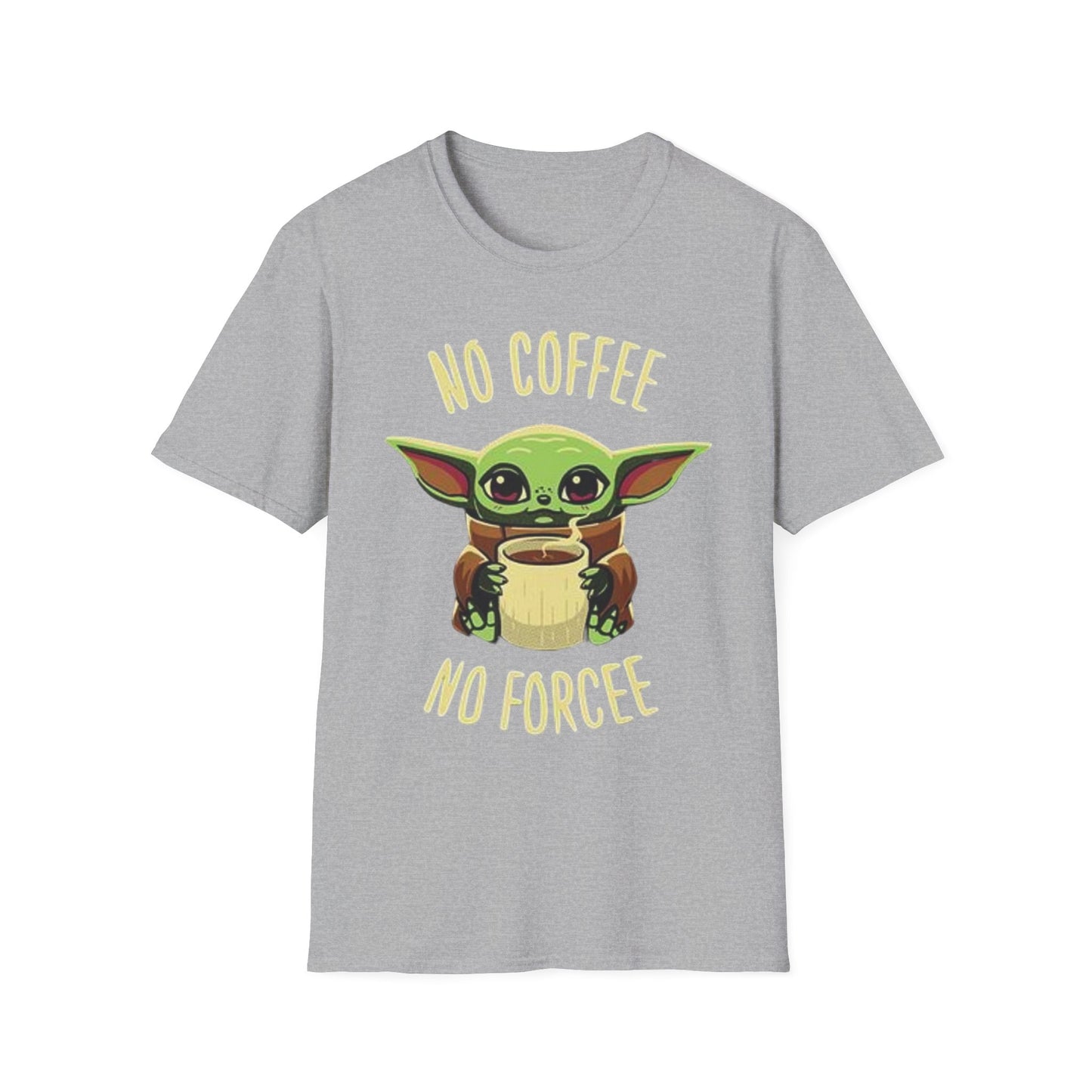 No Coffee T-Shirt Printify