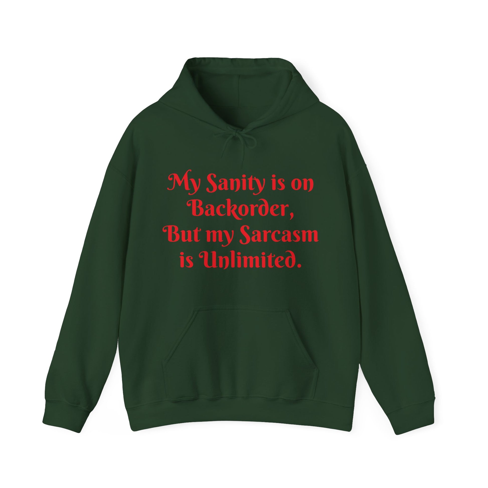 Sarcasm Hoodie Sweatshirt Printify