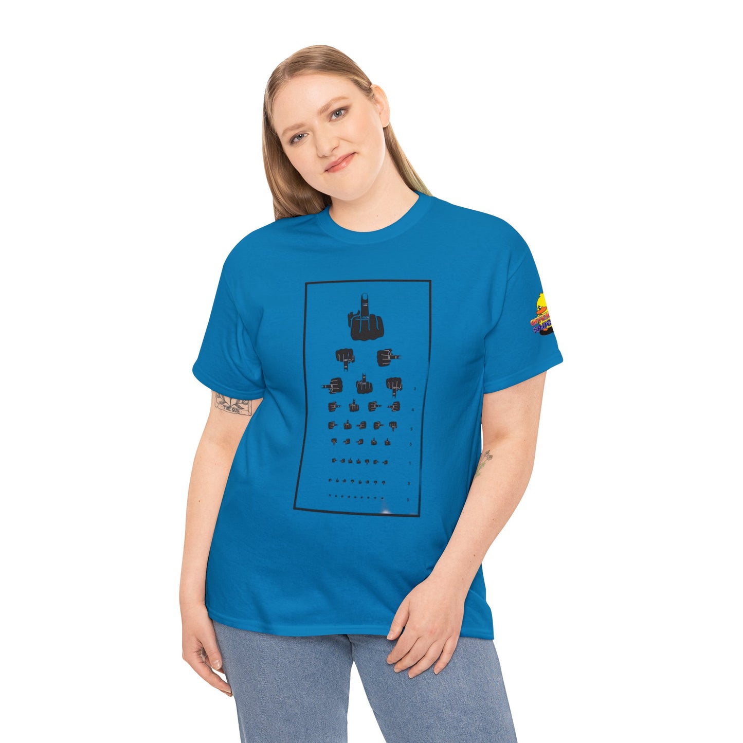 Eye Chart Tee Printify