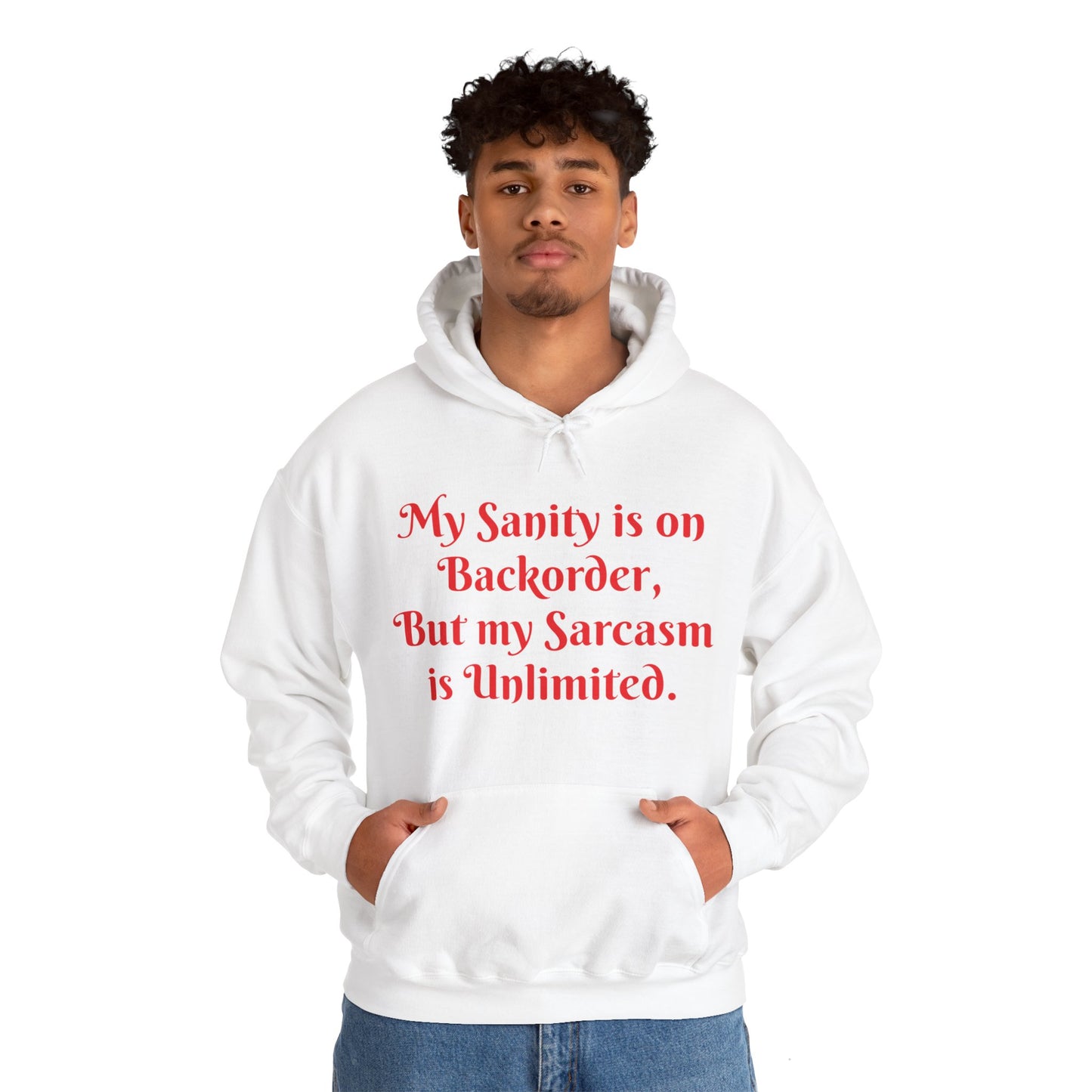 Sarcasm Hoodie Sweatshirt Printify