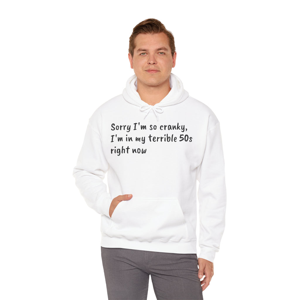 Terrible 50s Hooded Sweatshirt Printify