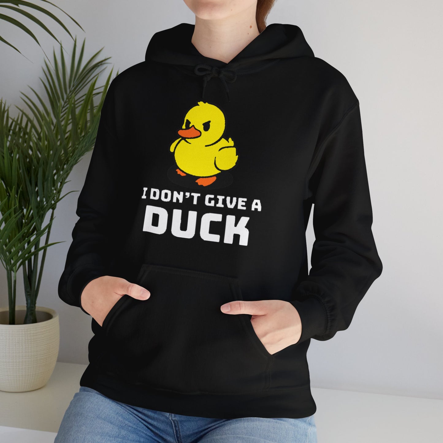 Duck Hooded Sweatshirt Printify