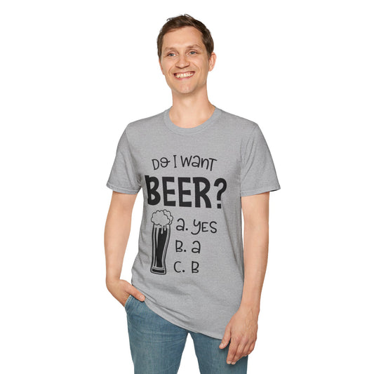 Beer T-Shirt Printify