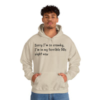 Terrible 50s Hooded Sweatshirt Printify