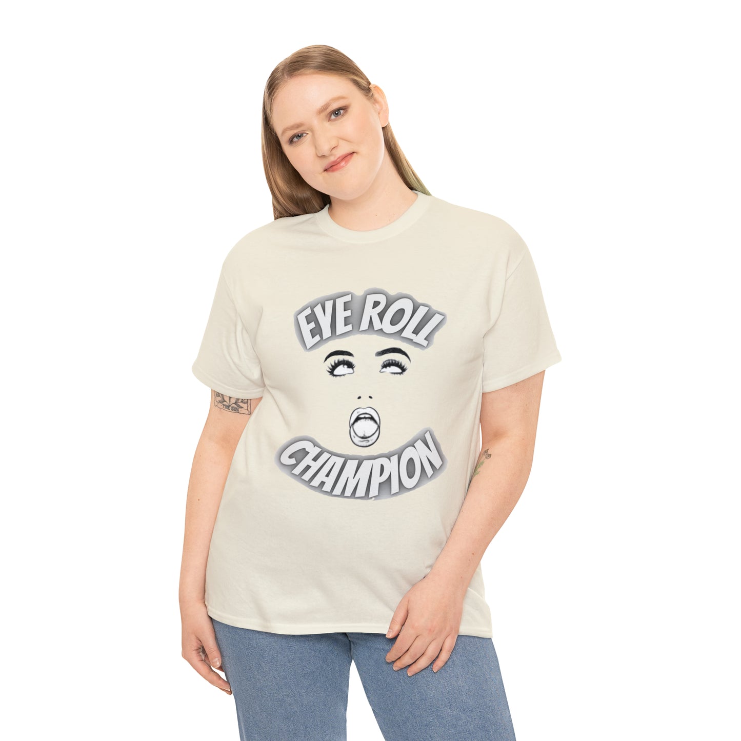 Eye Roll Champion Tee