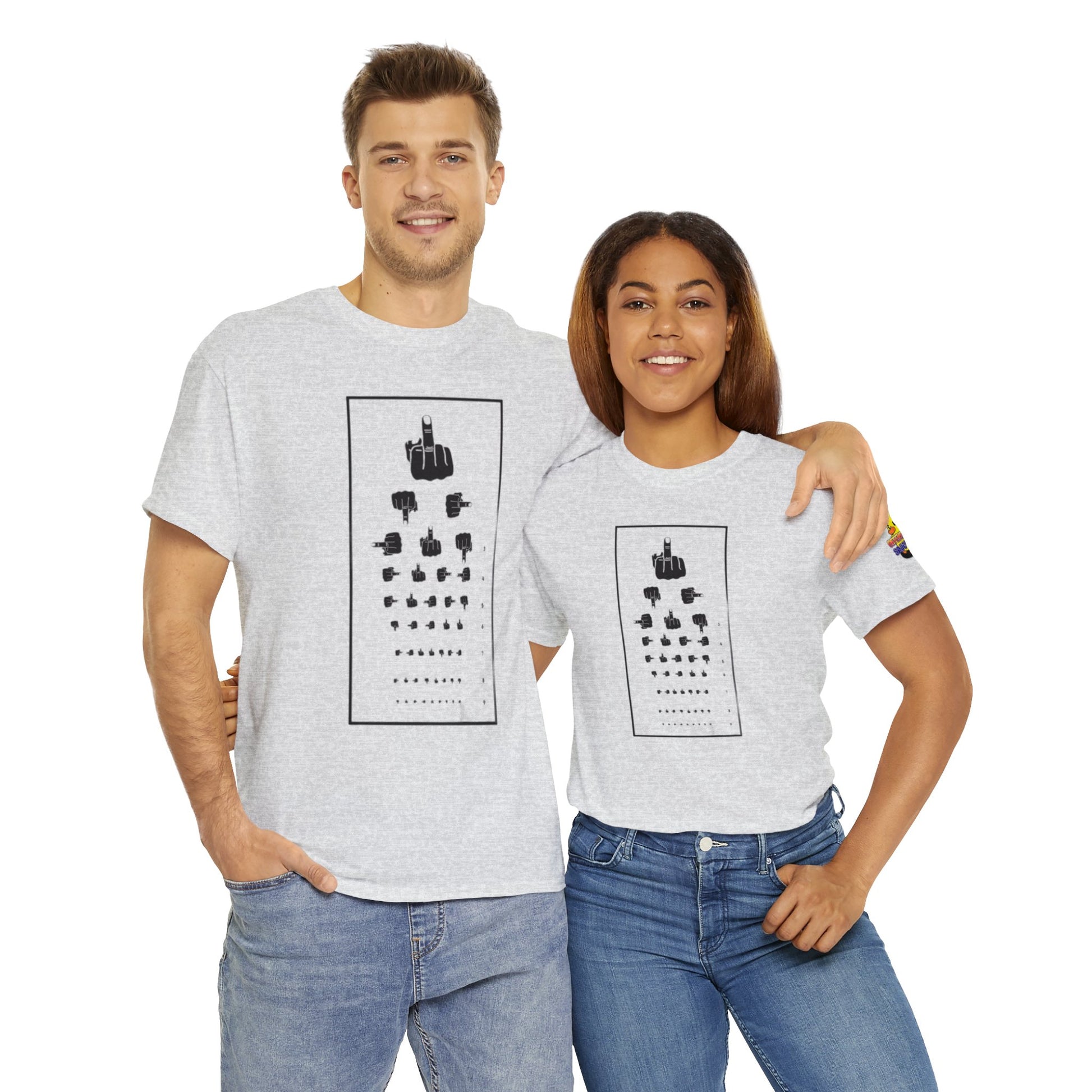 Eye Chart Tee Printify