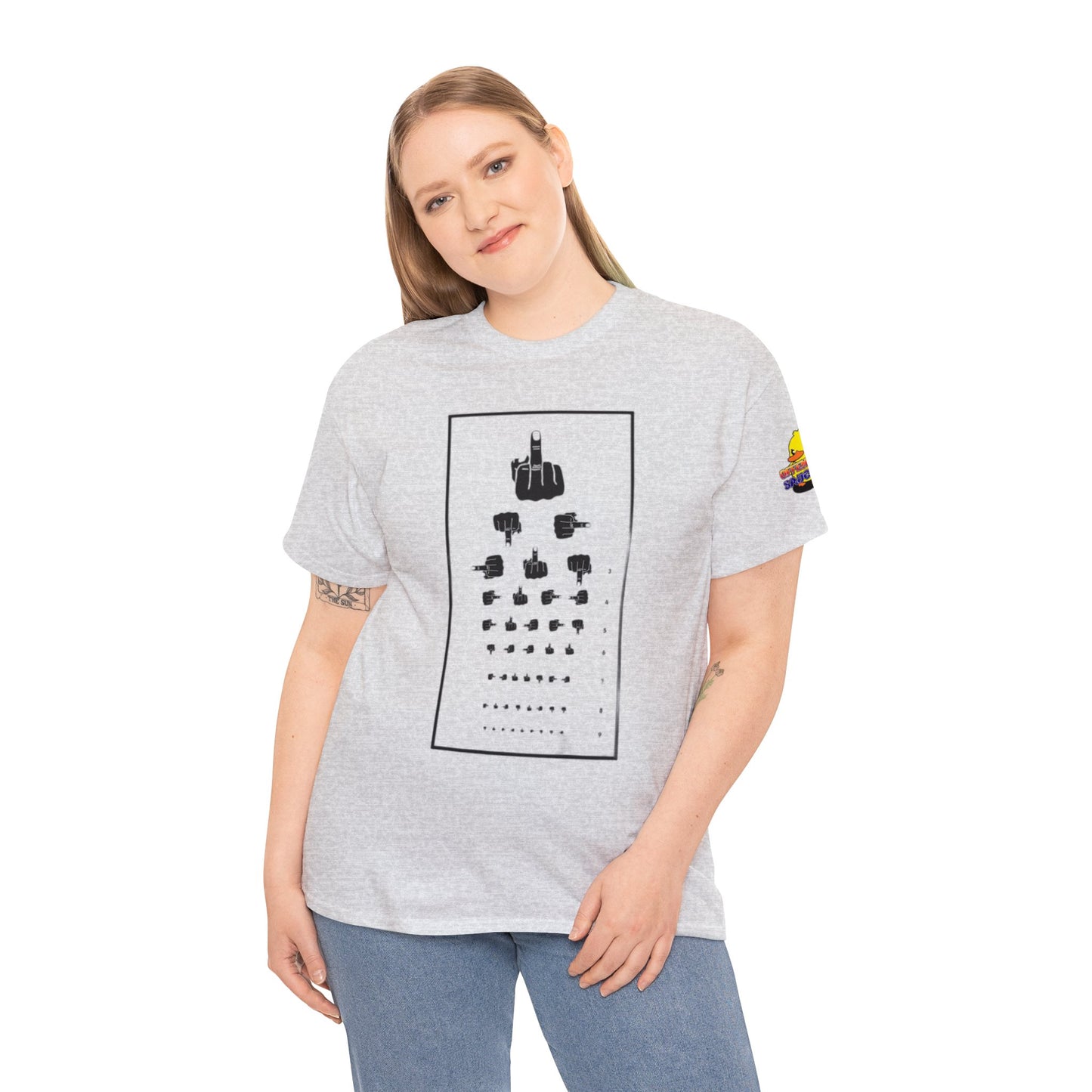 Eye Chart Tee Printify