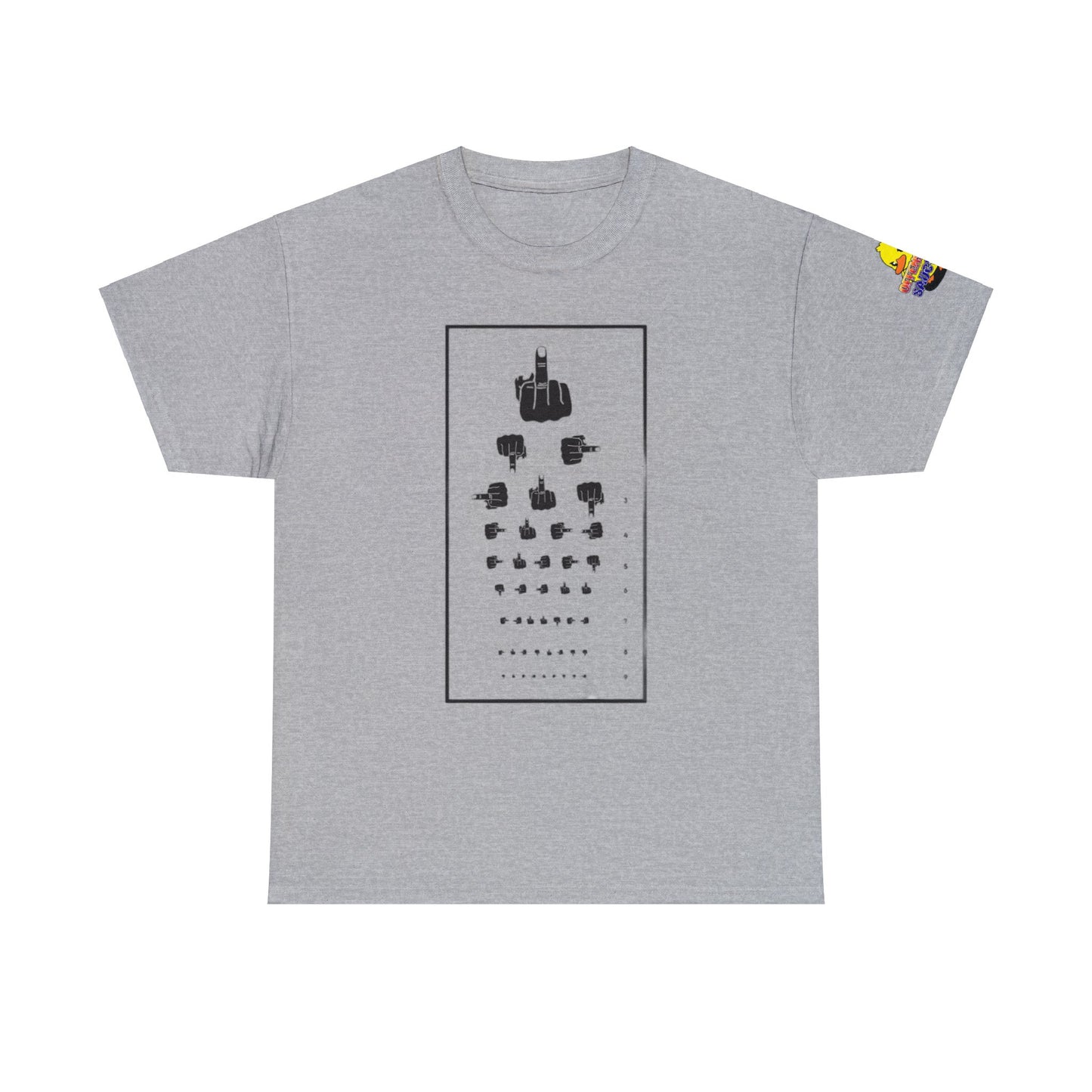 Eye Chart Tee Printify