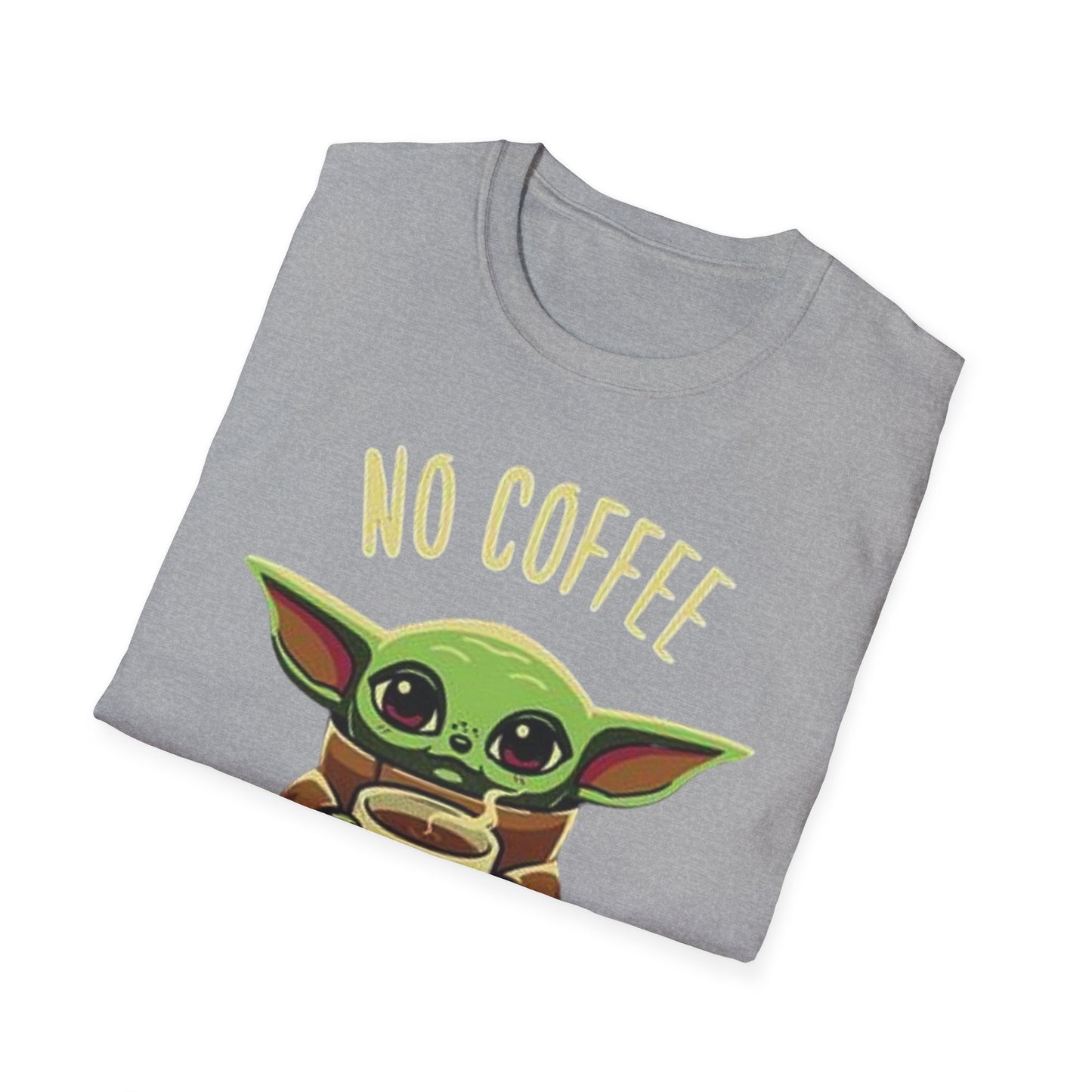 No Coffee T-Shirt Printify