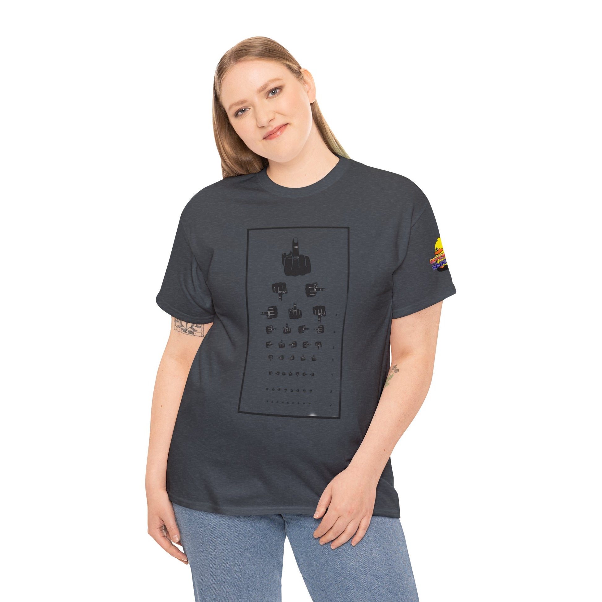 Eye Chart Tee Printify