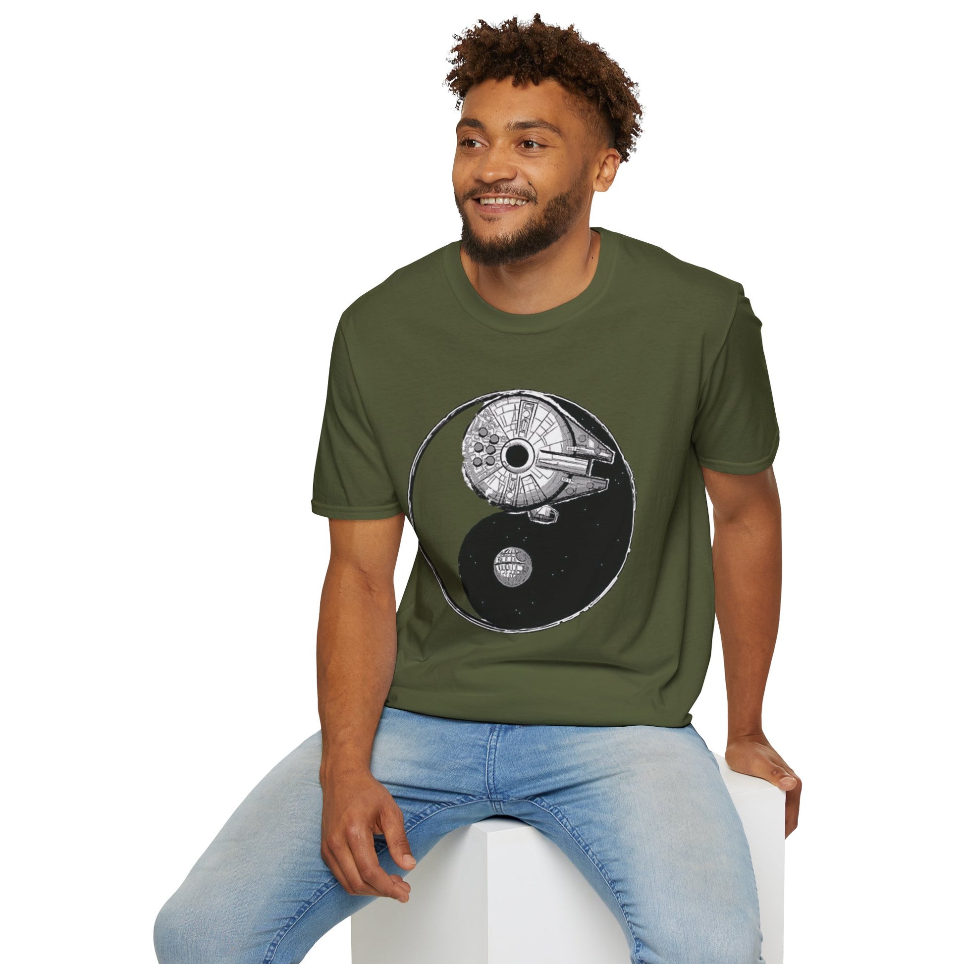 yin yang T-Shirt Printify